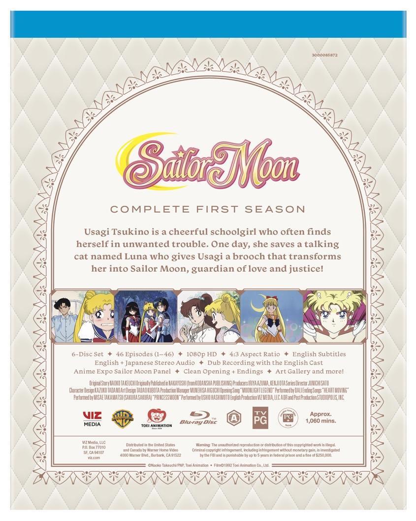 Sailor Moon: Series 1 (Box Set) [Blu-ray] - Image 2