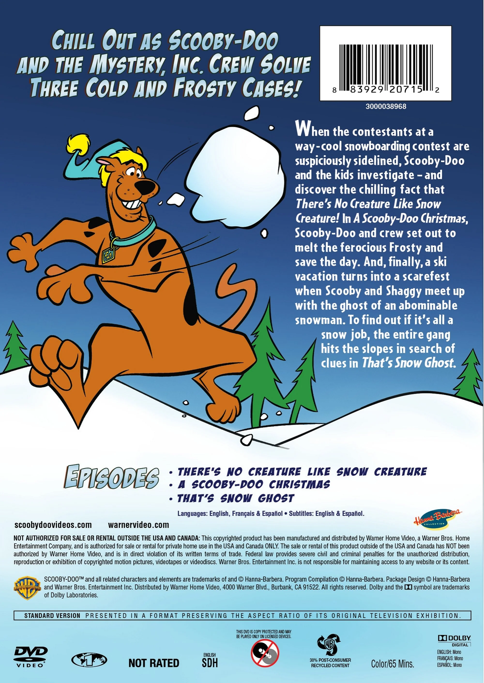 Scooby-Doo and the Snow Creatures [DVD] - Image 3