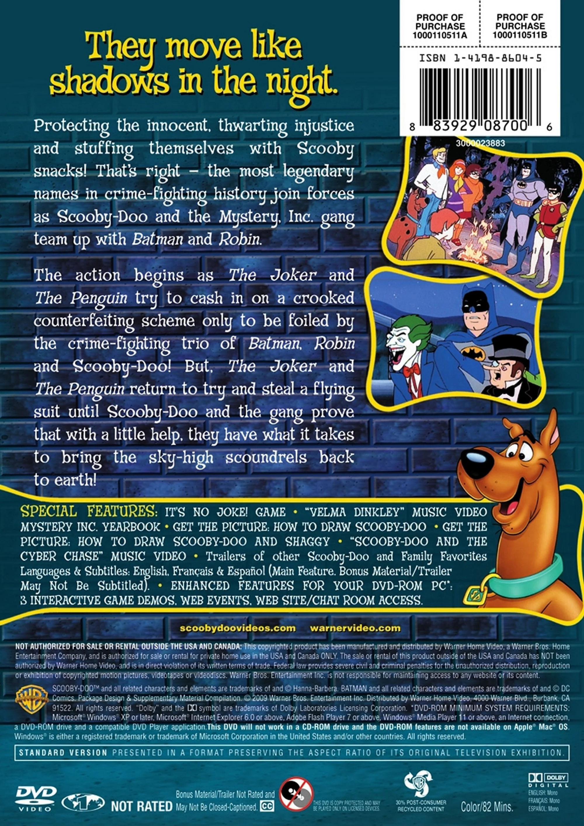 Scooby-Doo: Scooby-Doo Meets Batman [DVD] - Image 3