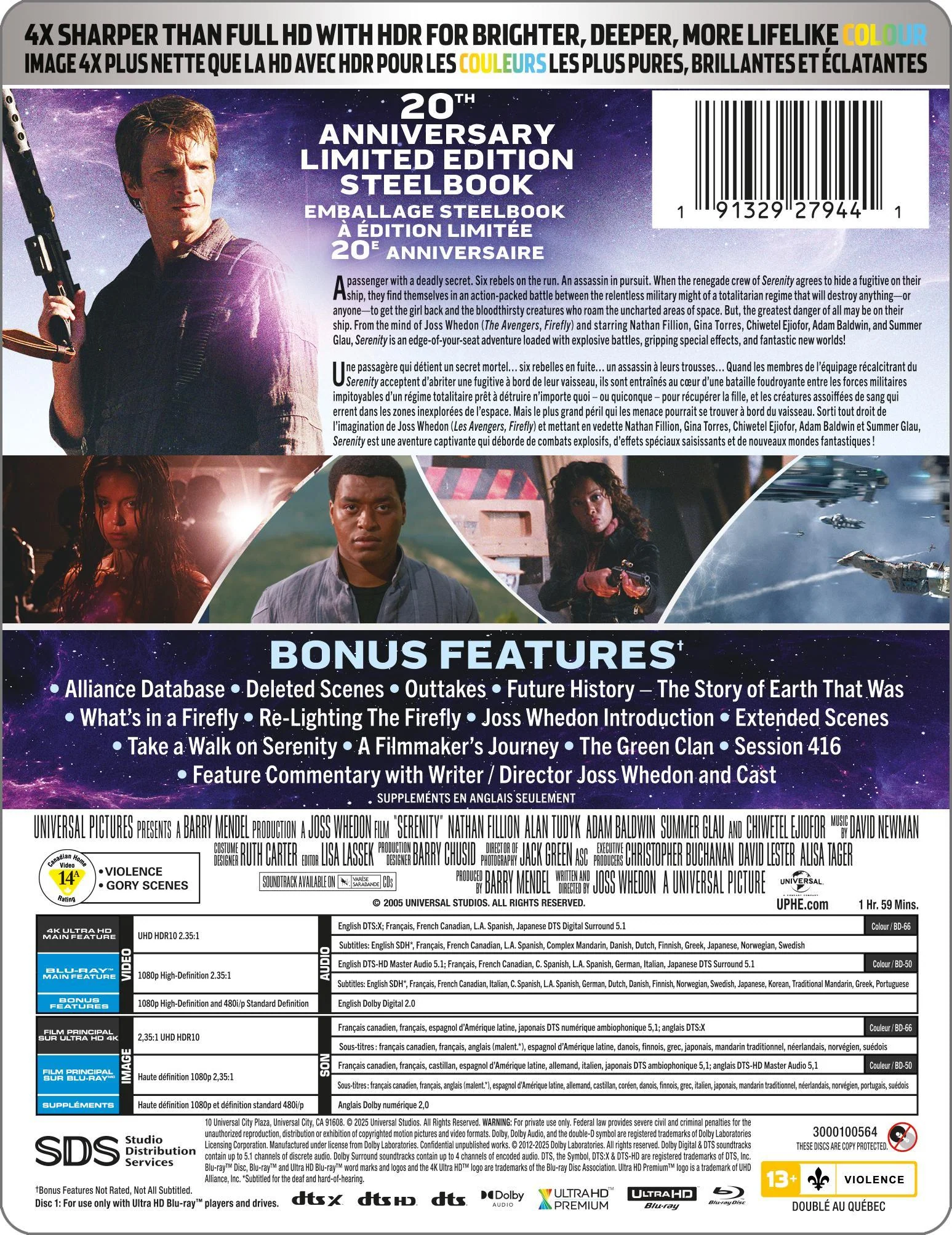 Serenity (4K Ultra HD + Blu-ray) [UHD] - Image 3