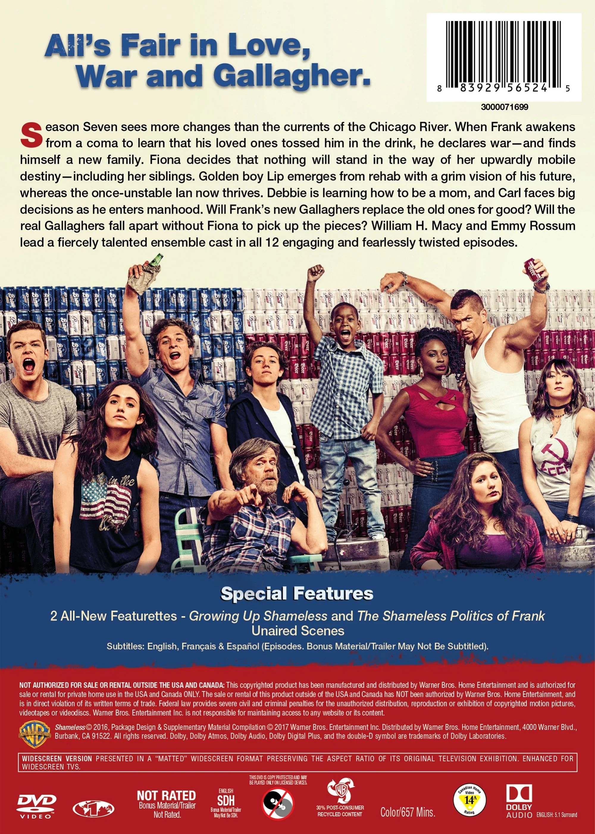Shameless: The Complete Seventh Season [DVD] - Image 3