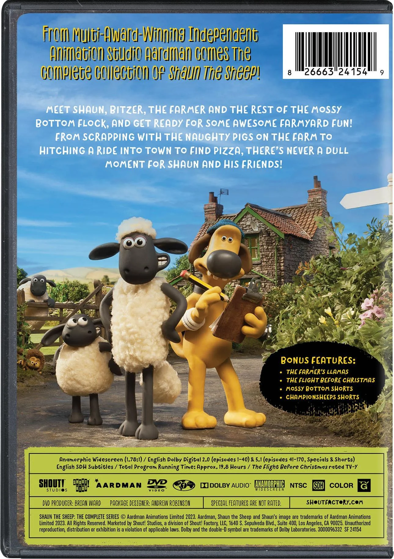 Shaun The Sheep: The Complete Series [DVD] - Image 3