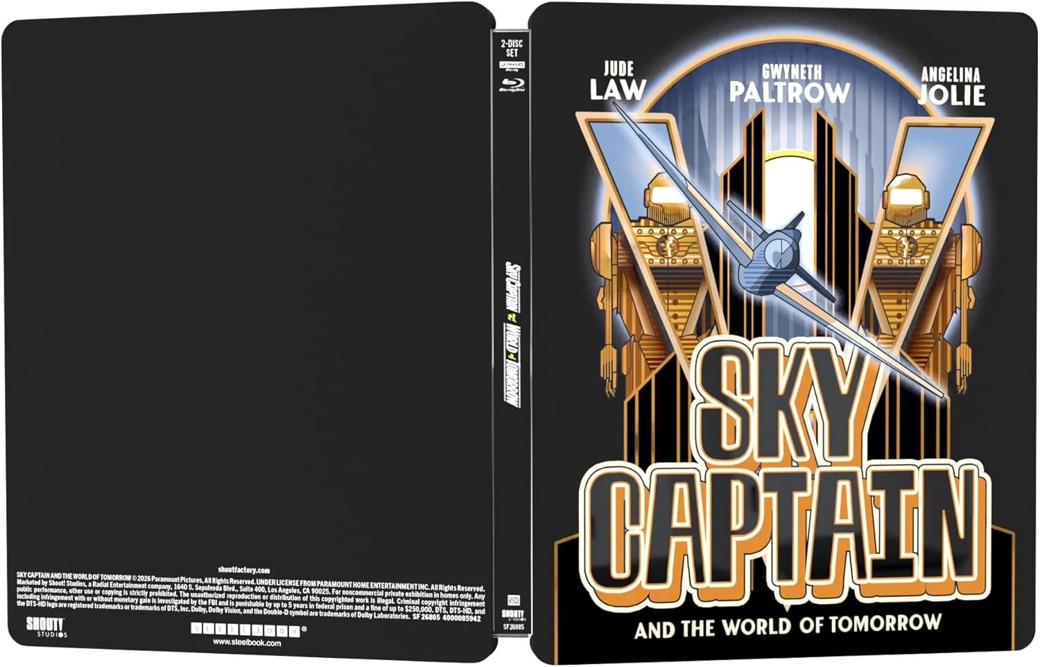Sky Captain and the World of Tomorrow - Limited Edition Steelbook [UHD] - Image 3