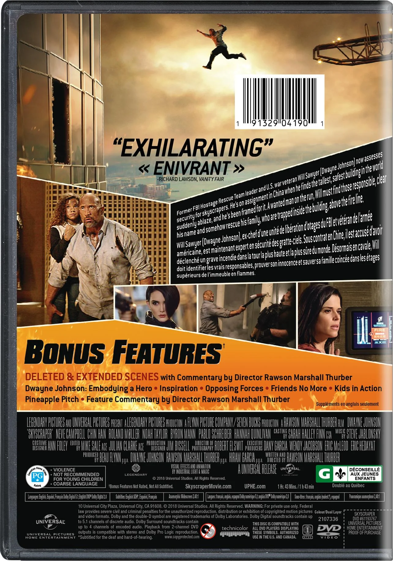 Skyscraper [DVD] - Image 3
