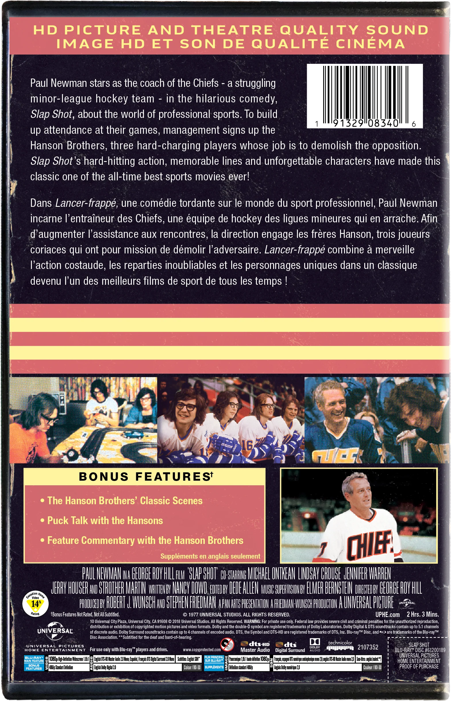 Slap Shot (25th Anniversary Edition) [DVD] - Image 3