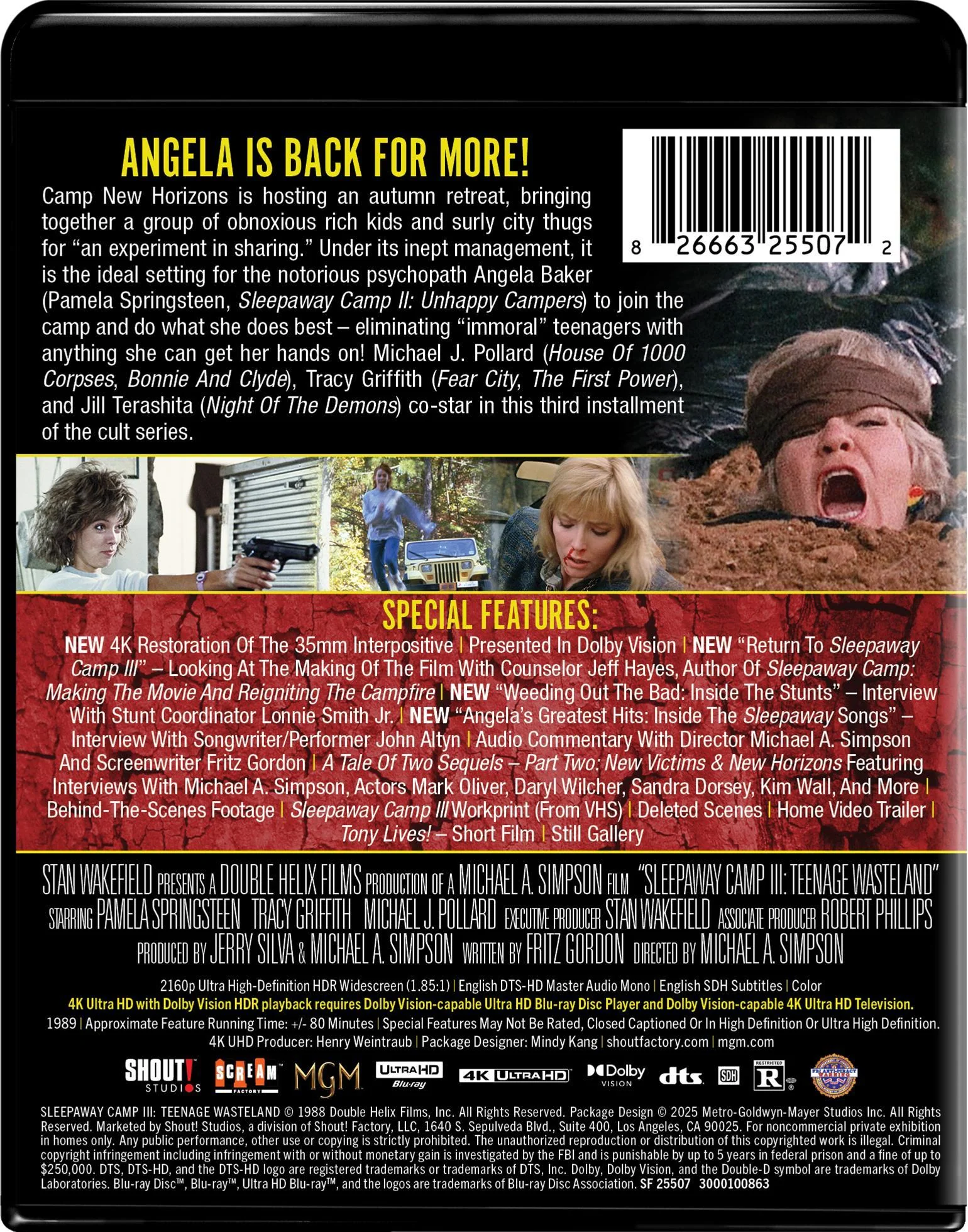Sleepaway Camp III: Teenage Wasteland (Collector's Edition) [UHD] - Image 3