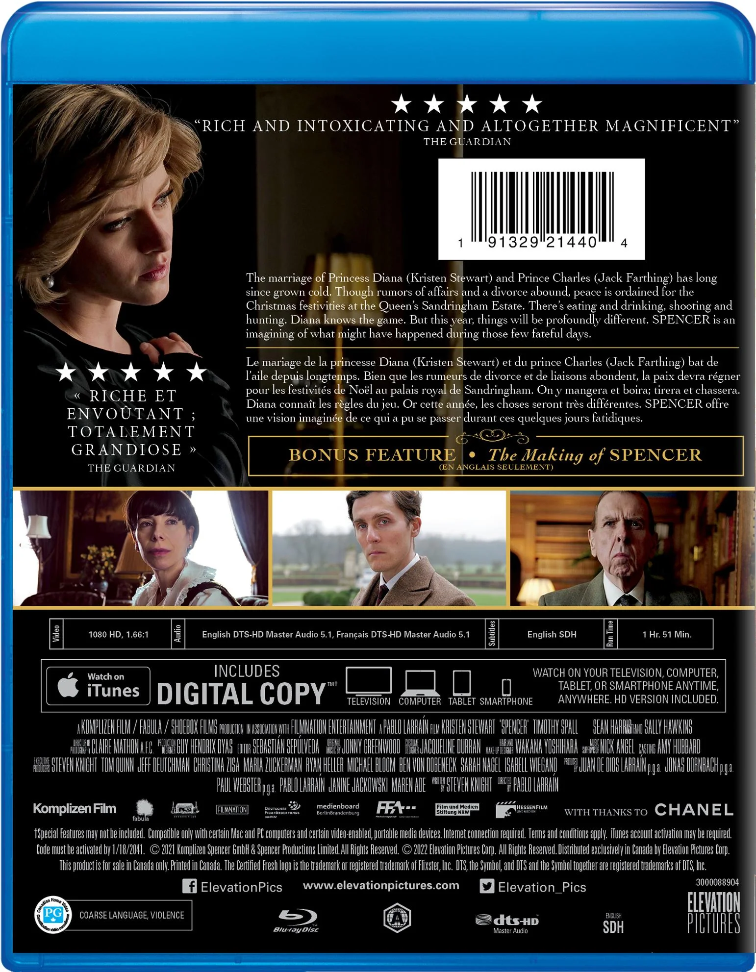 Spencer - Blu-ray + Digital [Blu-Ray] - Image 3