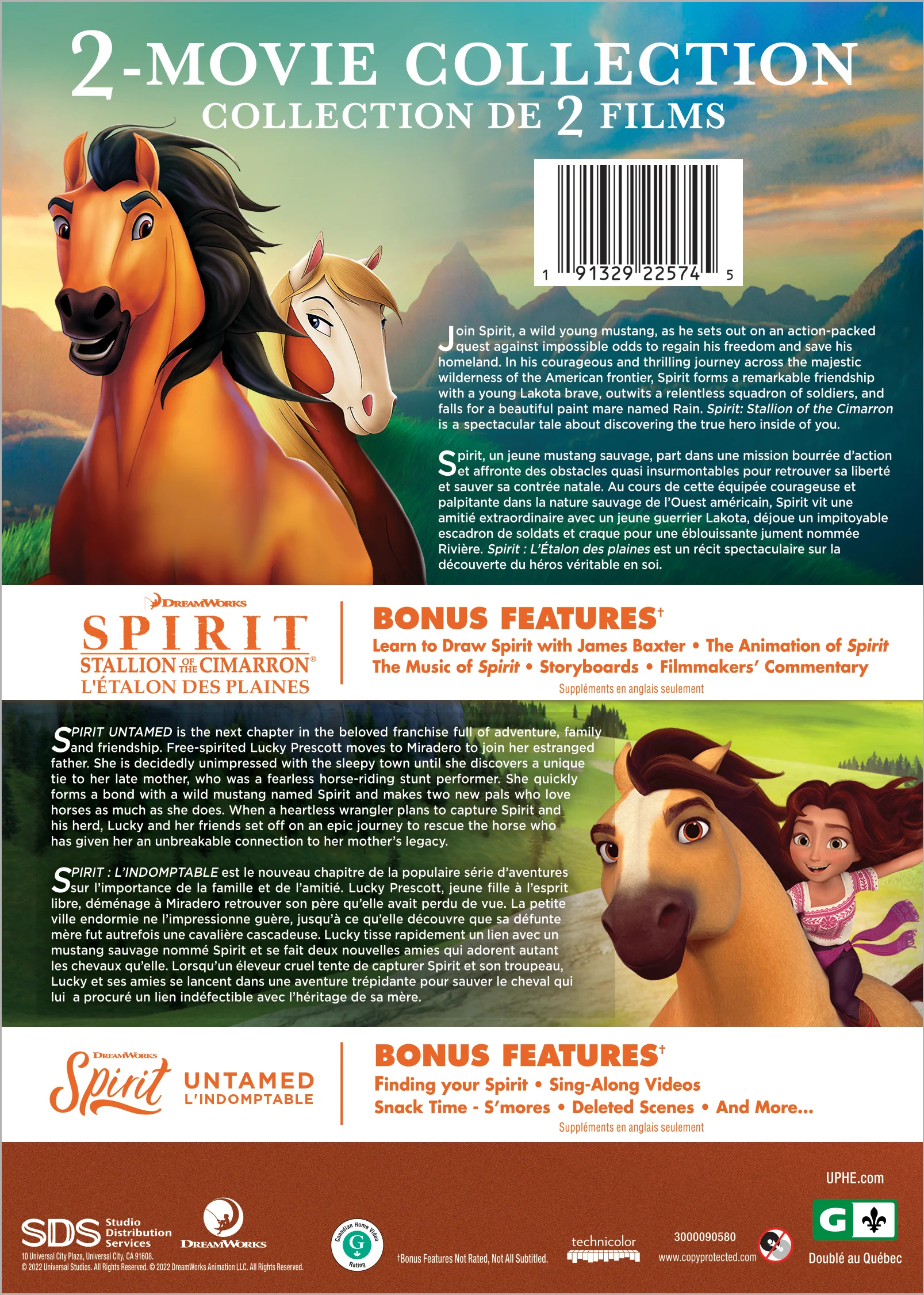 Spirit 2-Movie Collection [DVD] - Image 3