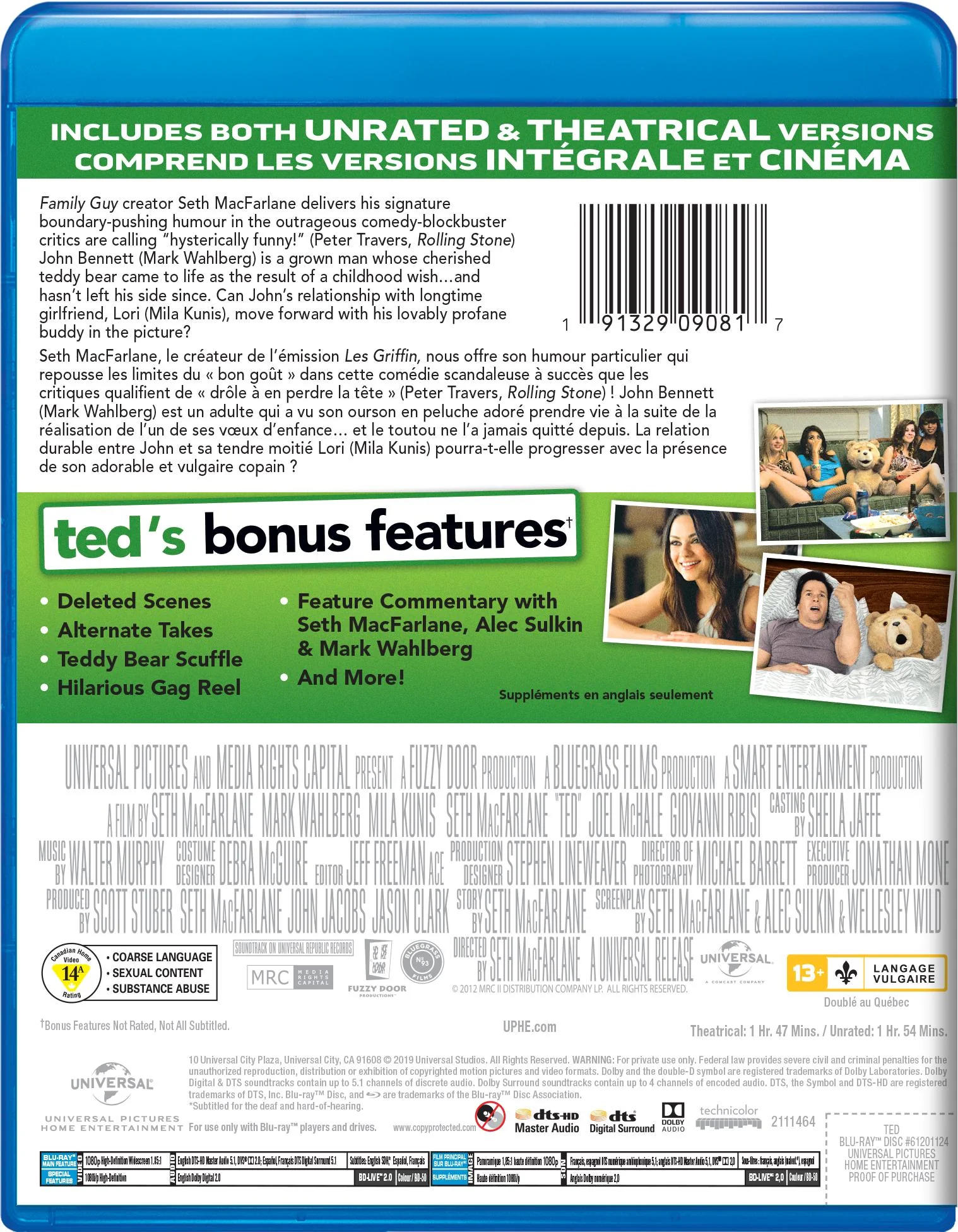 Ted [Blu-Ray] - Image 3