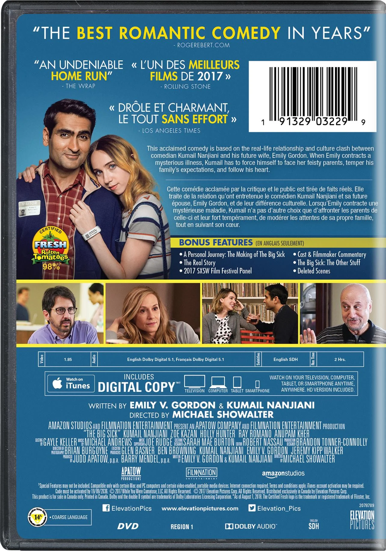 The Big Sick - DVD + Digital [DVD] - Image 3