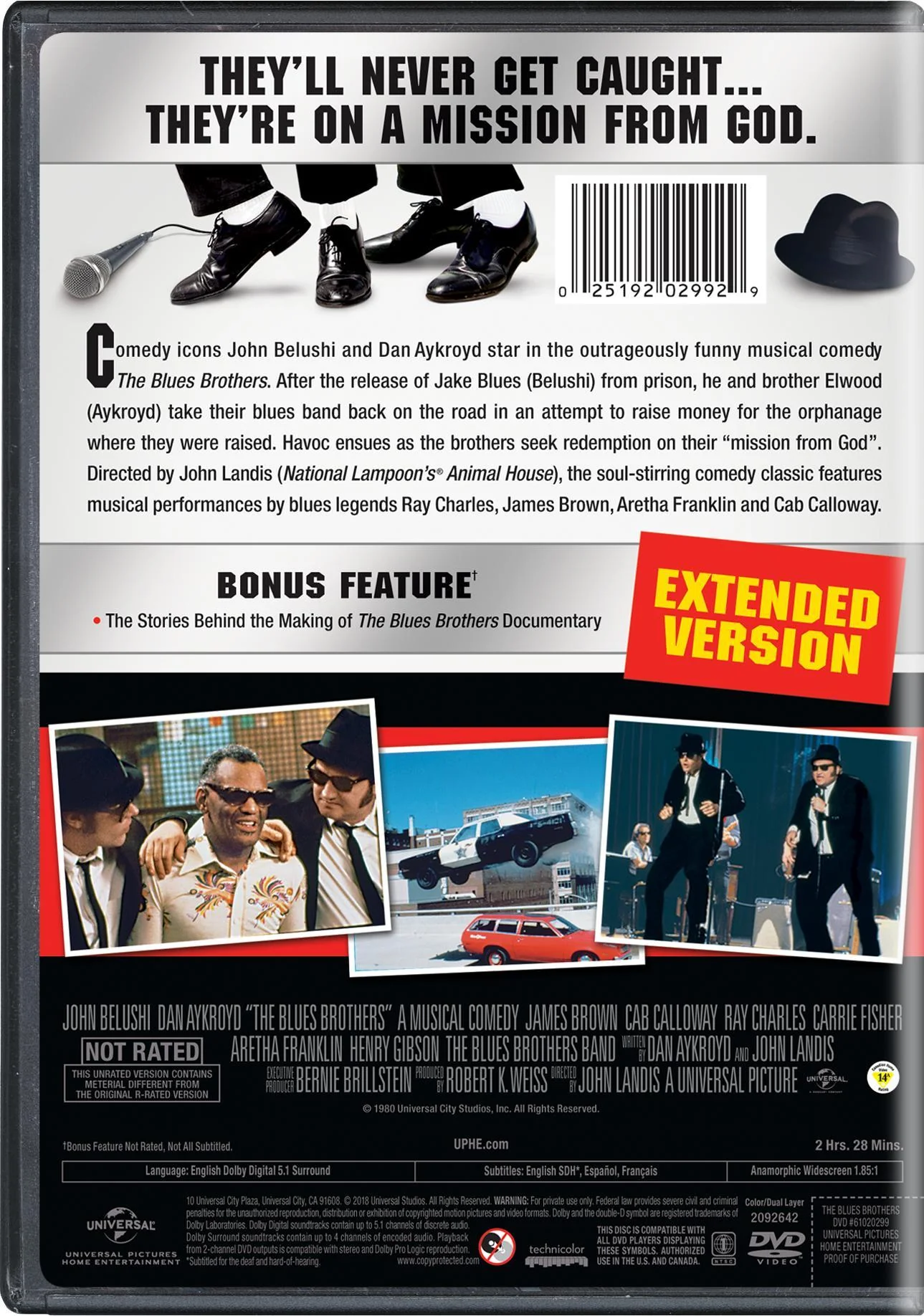 The Blues Brothers (Collector's Edition) [DVD] - Image 3