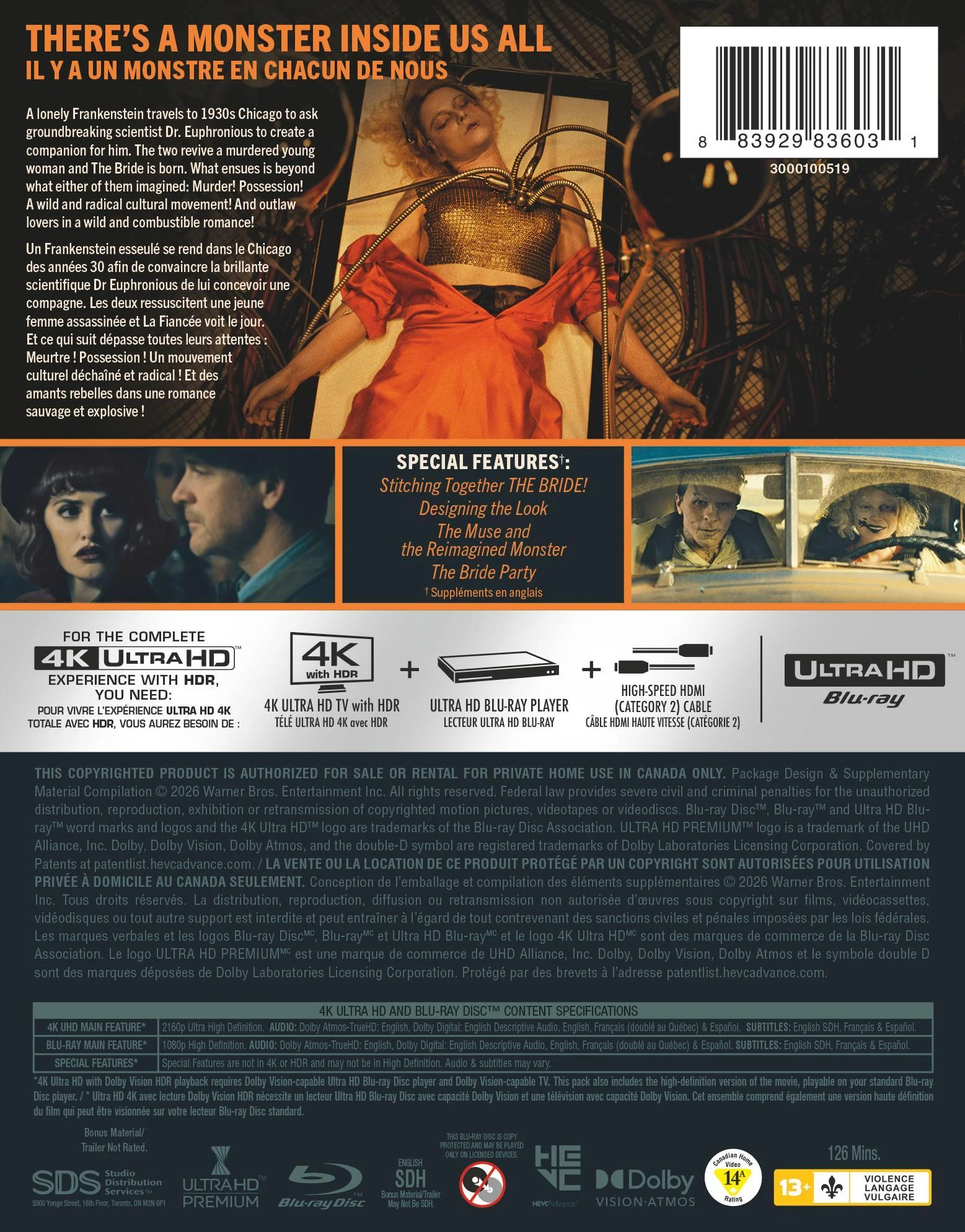 The Bride! - Limited Edition Steelbook [UHD] - Image 4