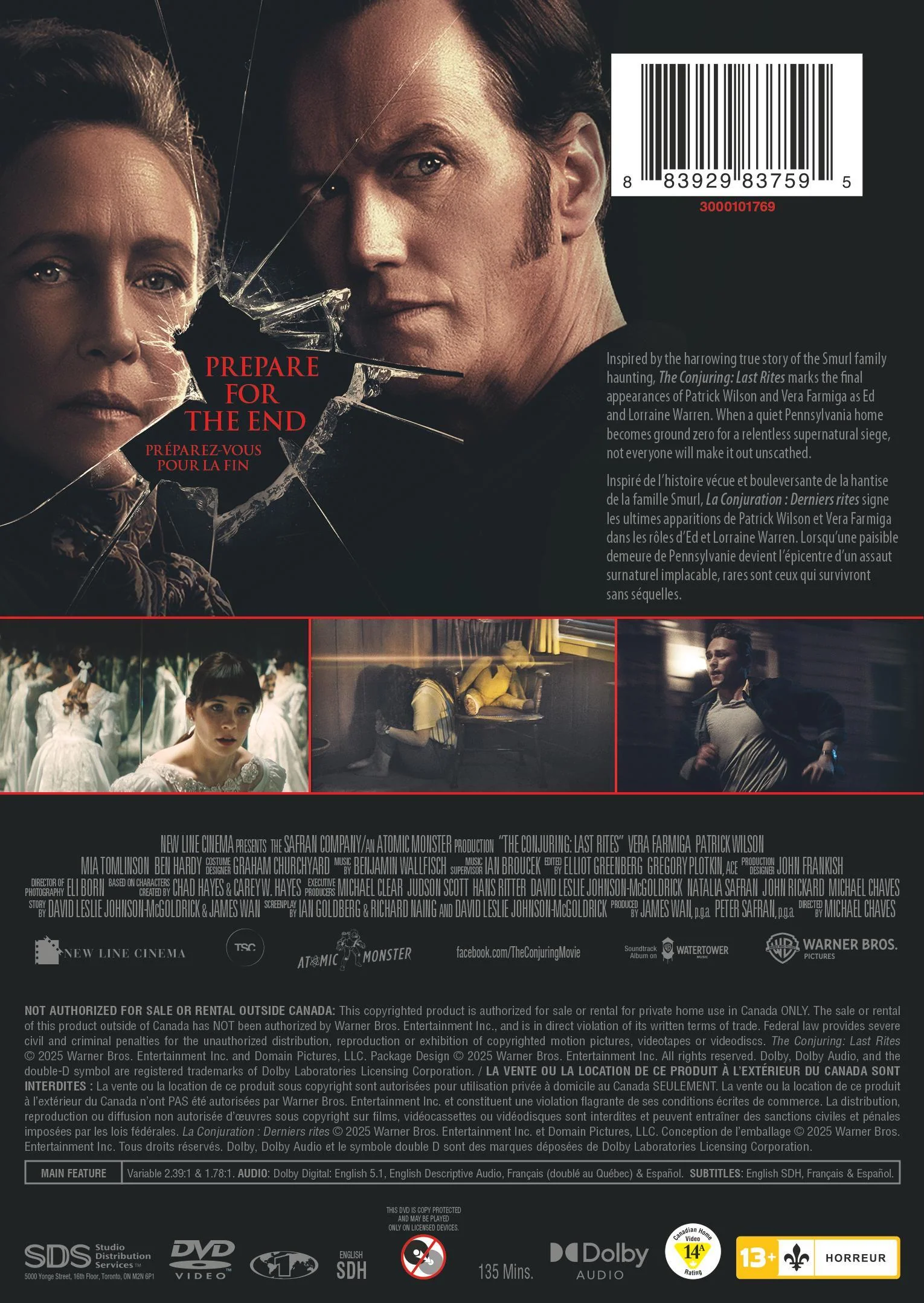 The Conjuring: Last Rites [DVD] - Image 3