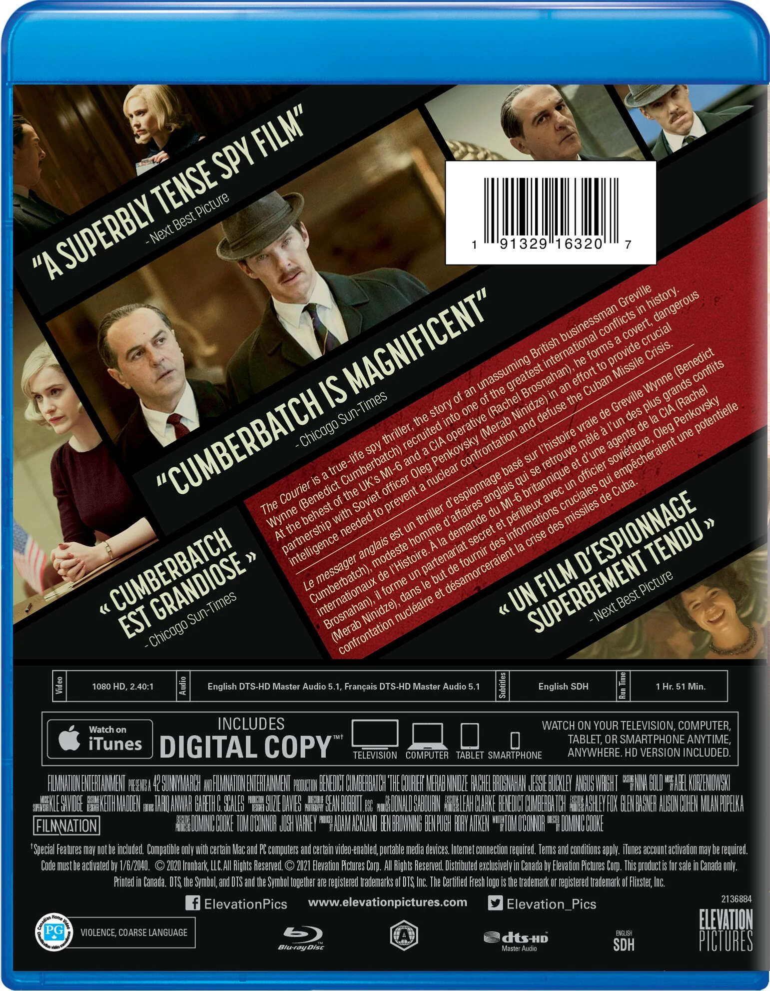 The Courier - Blu-ray + Digital [Blu-Ray] - Image 3