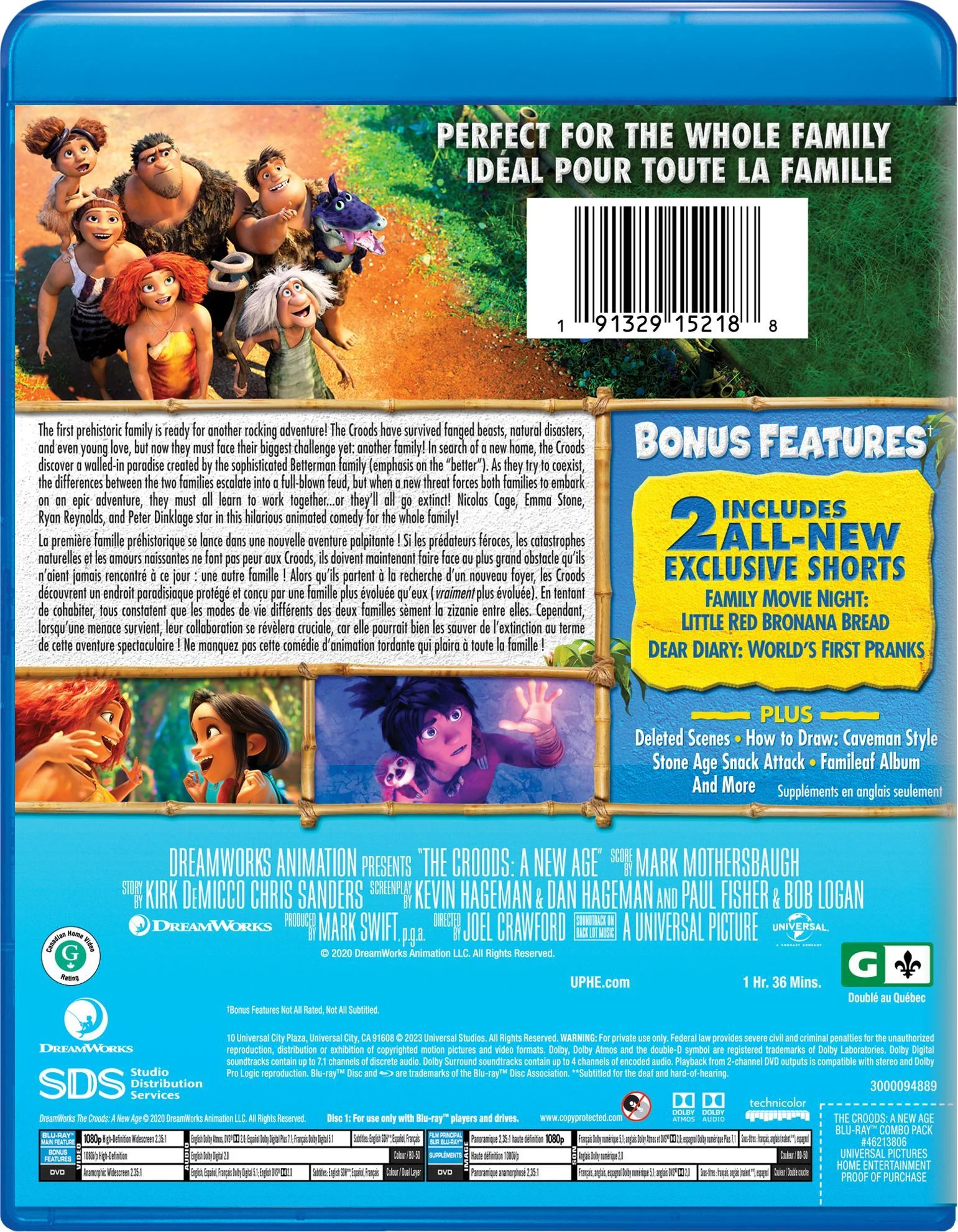 The Croods: A New Age (Blu-ray + DVD) [Blu-Ray] - Image 3