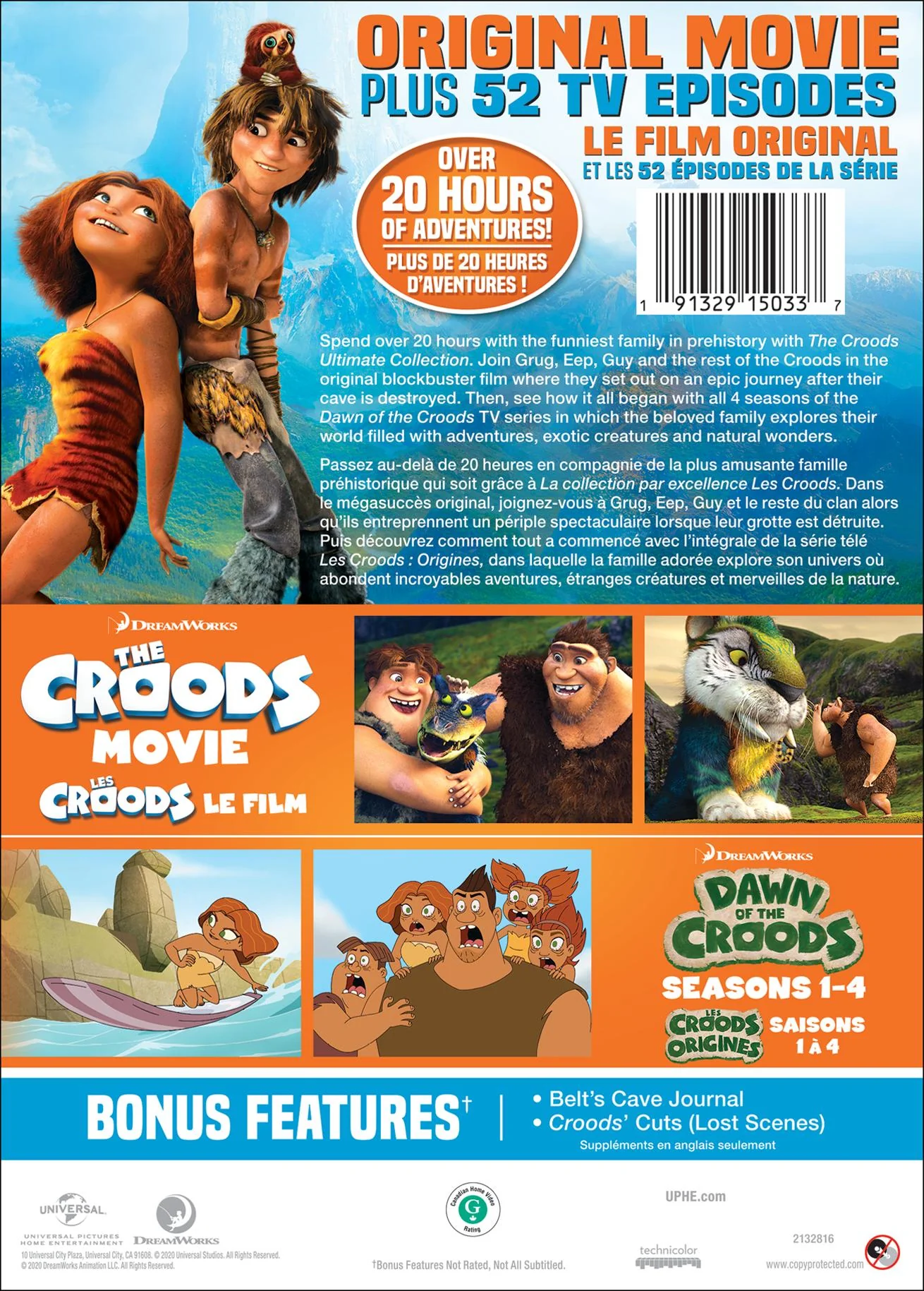 The Croods Ultimate Collection [DVD] - Image 3