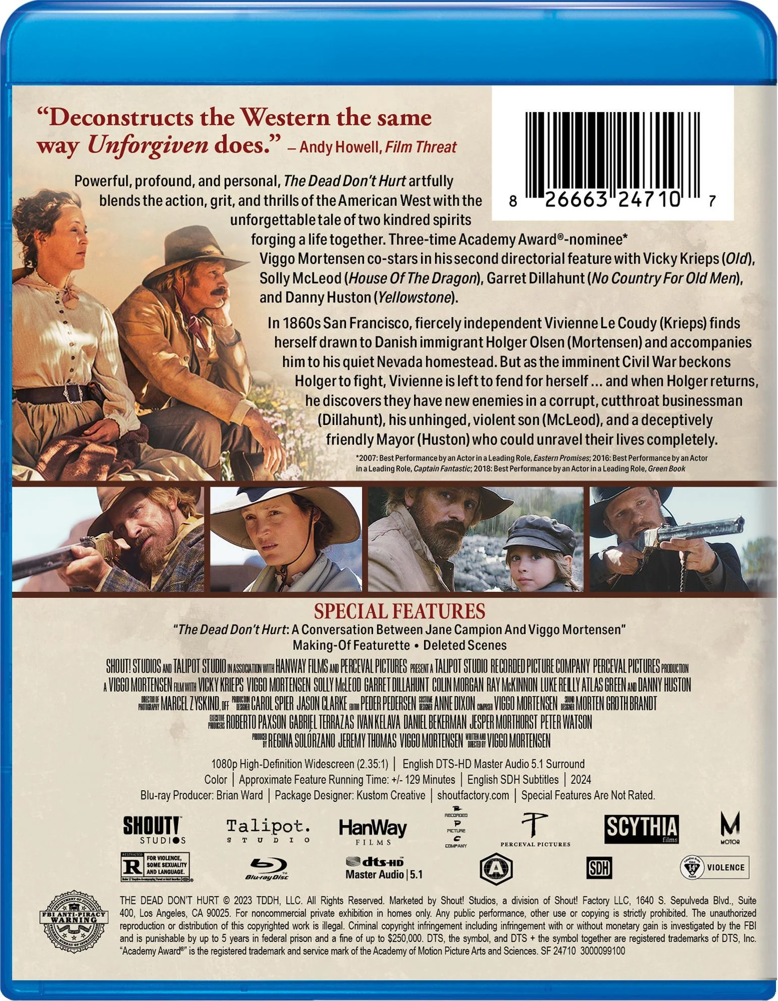 The Dead Don't Hurt [Blu-ray] - Image 3