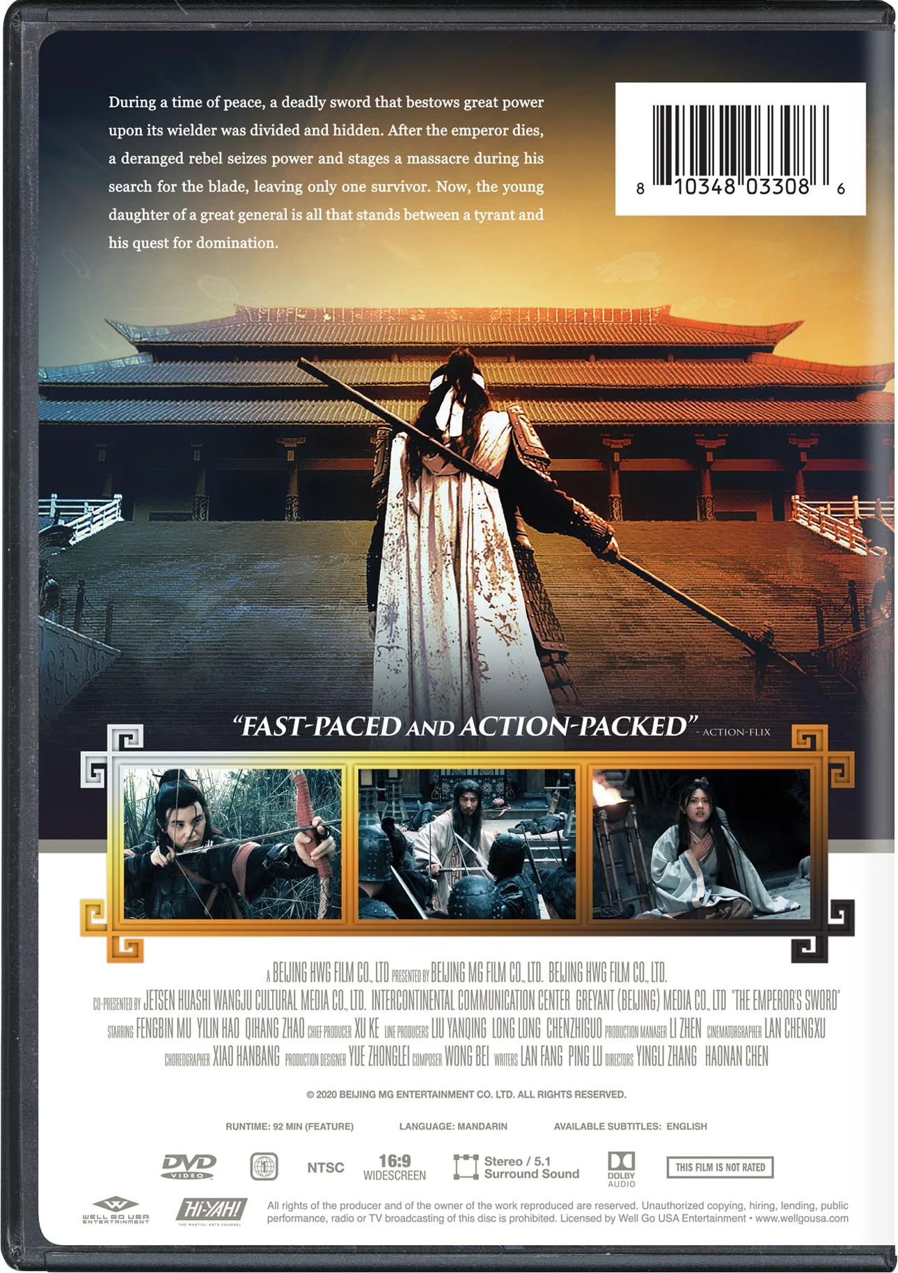 The Emperor's Sword [DVD] - Image 3