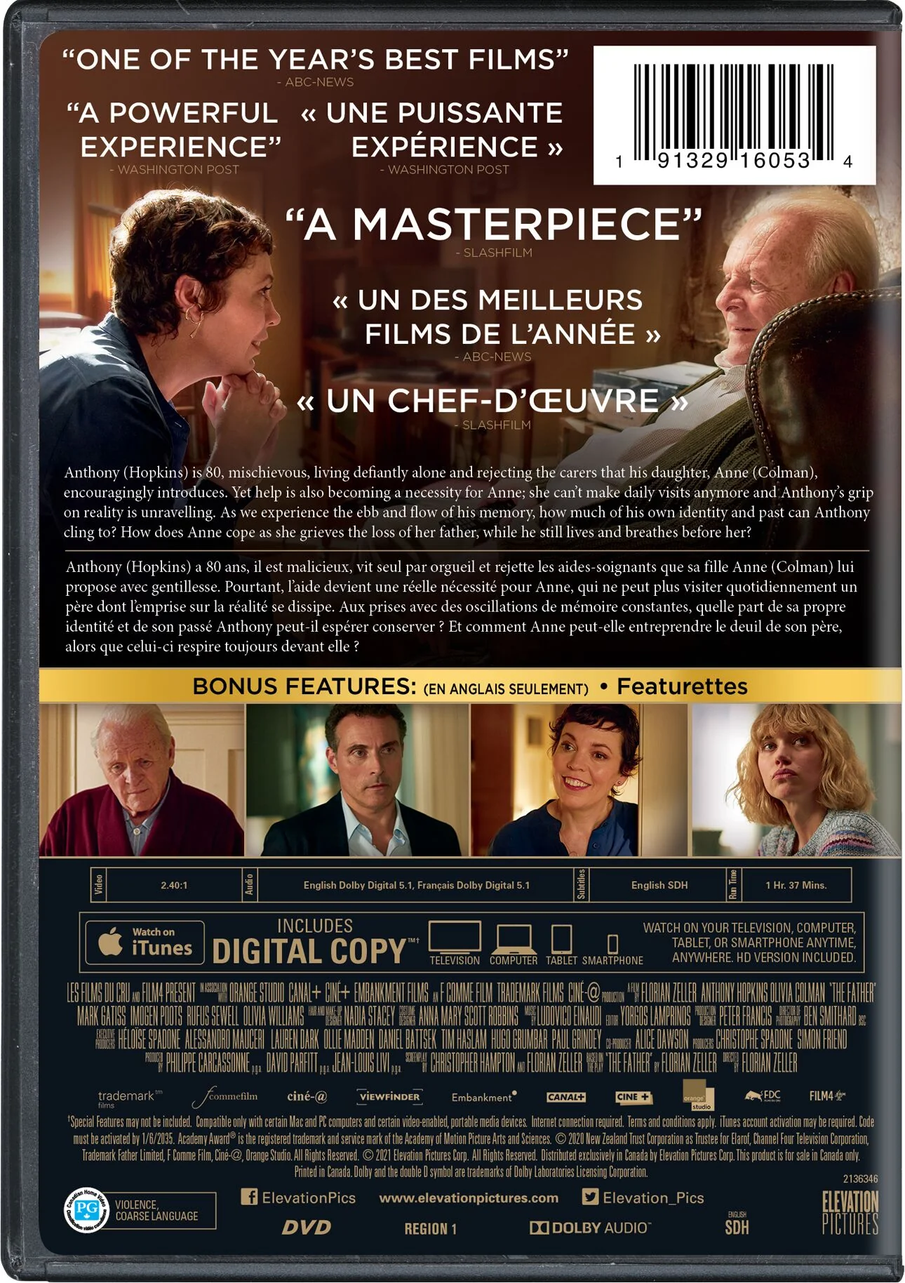 The Father - DVD + Digital [DVD] - Image 3