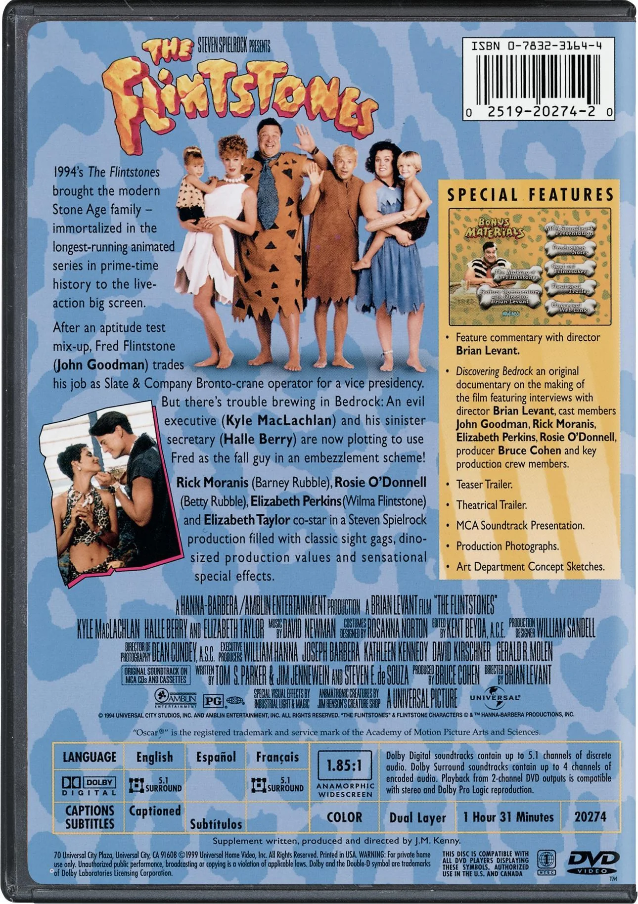 The Flintstones (Collector's Edition) [DVD] - Image 3