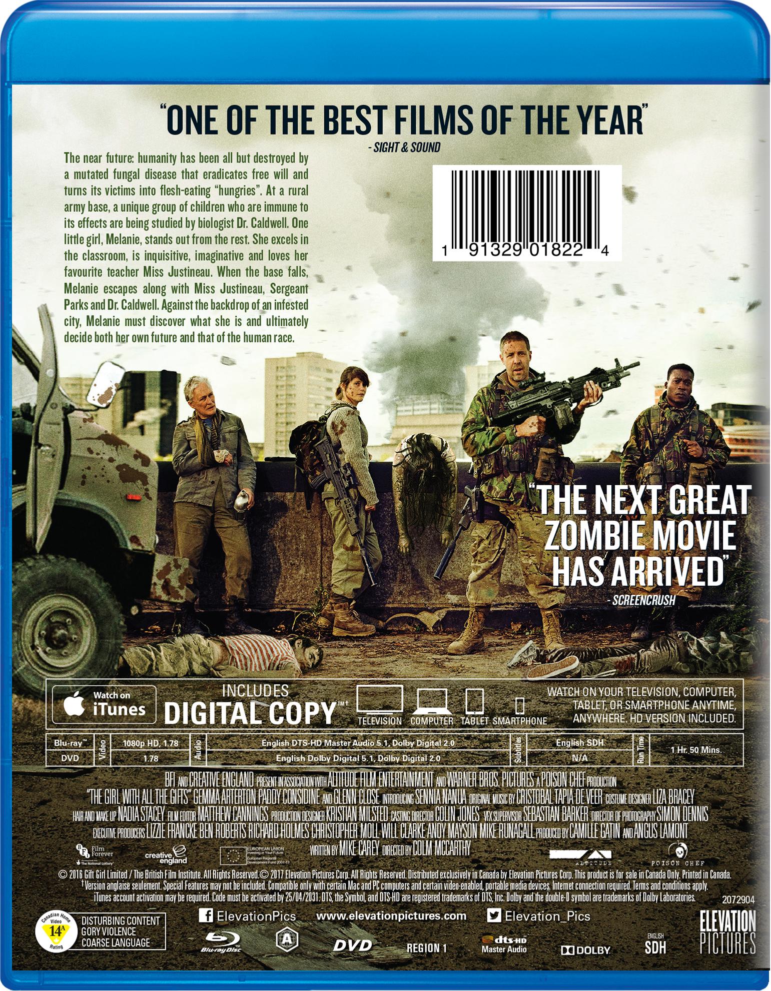 The Girl with All the Gifts - Blu-ray + DVD + Digital [Blu-Ray] - Image 3