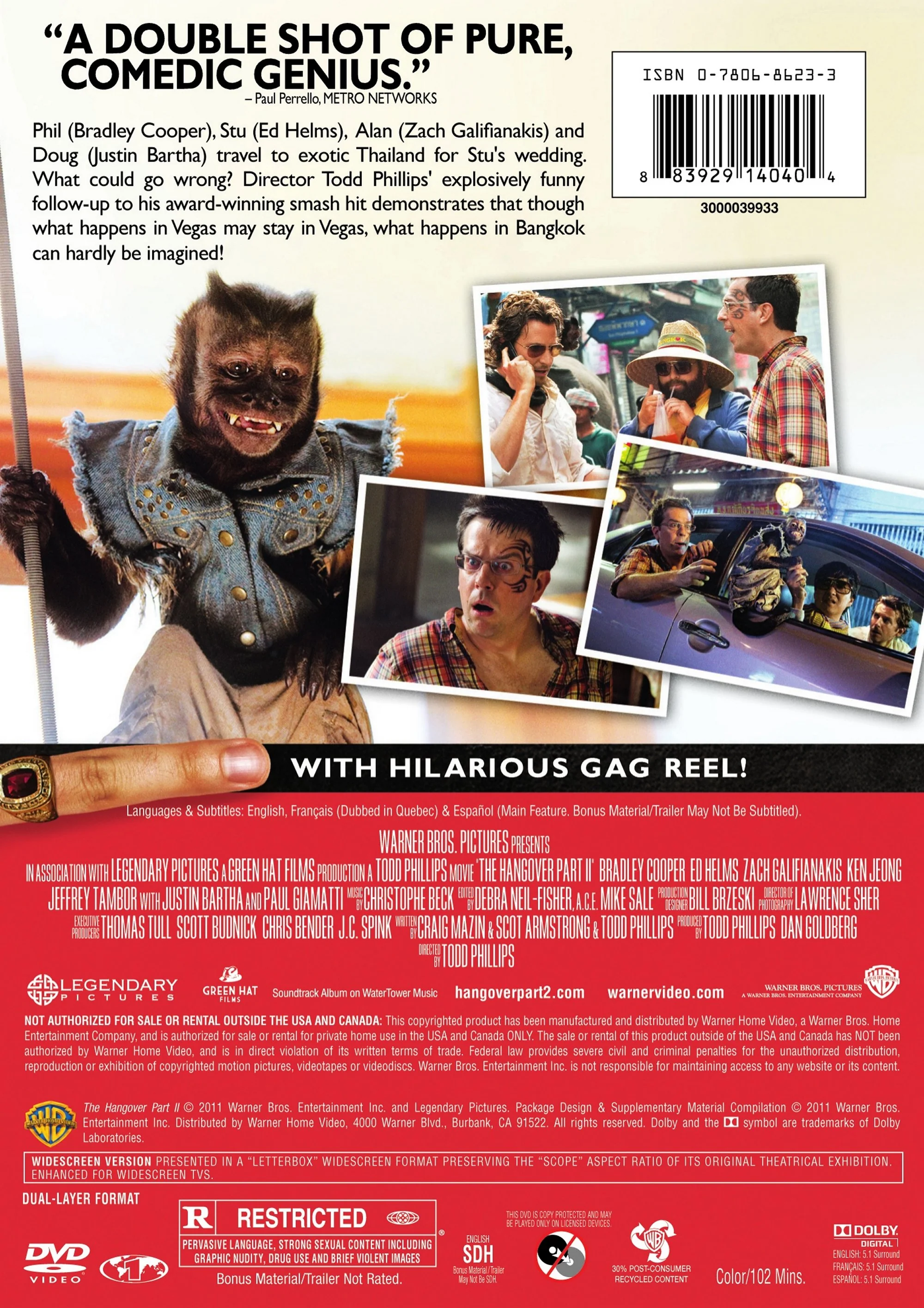 The Hangover 2 [DVD] - Image 3
