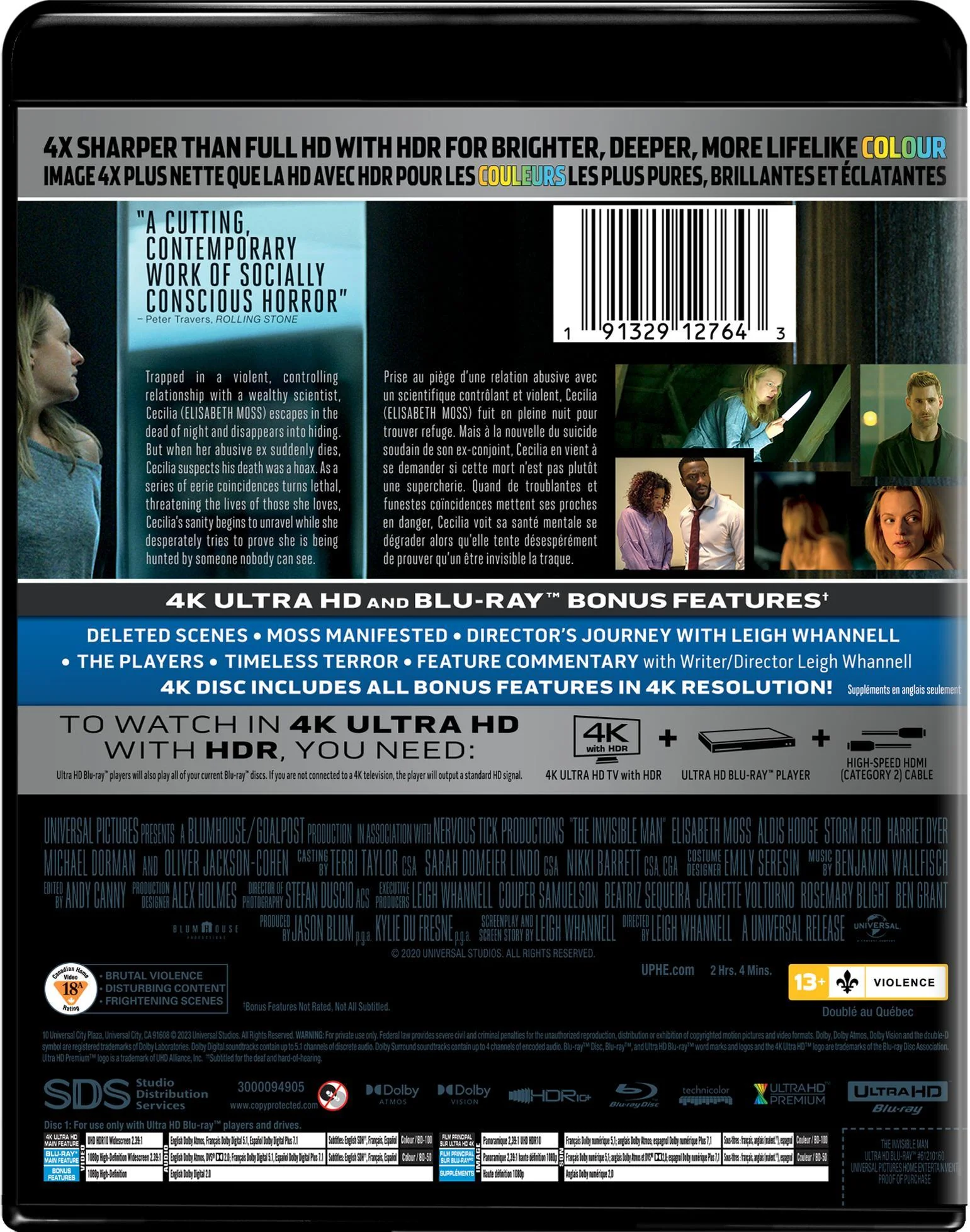 The Invisible Man (4K Ultra HD + Blu-ray) [UHD] - Image 3