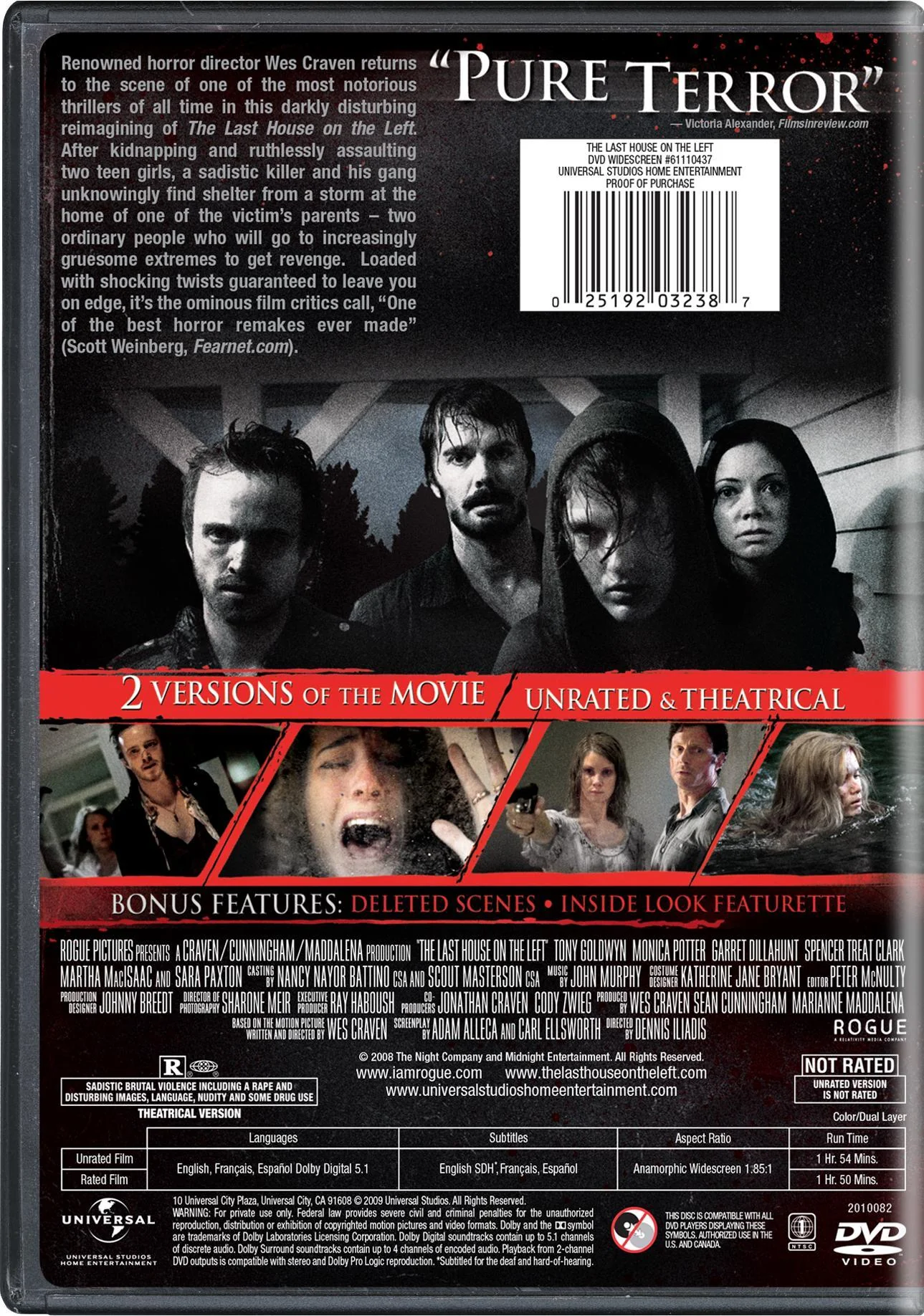 The Last House On the Left [DVD] - Image 3