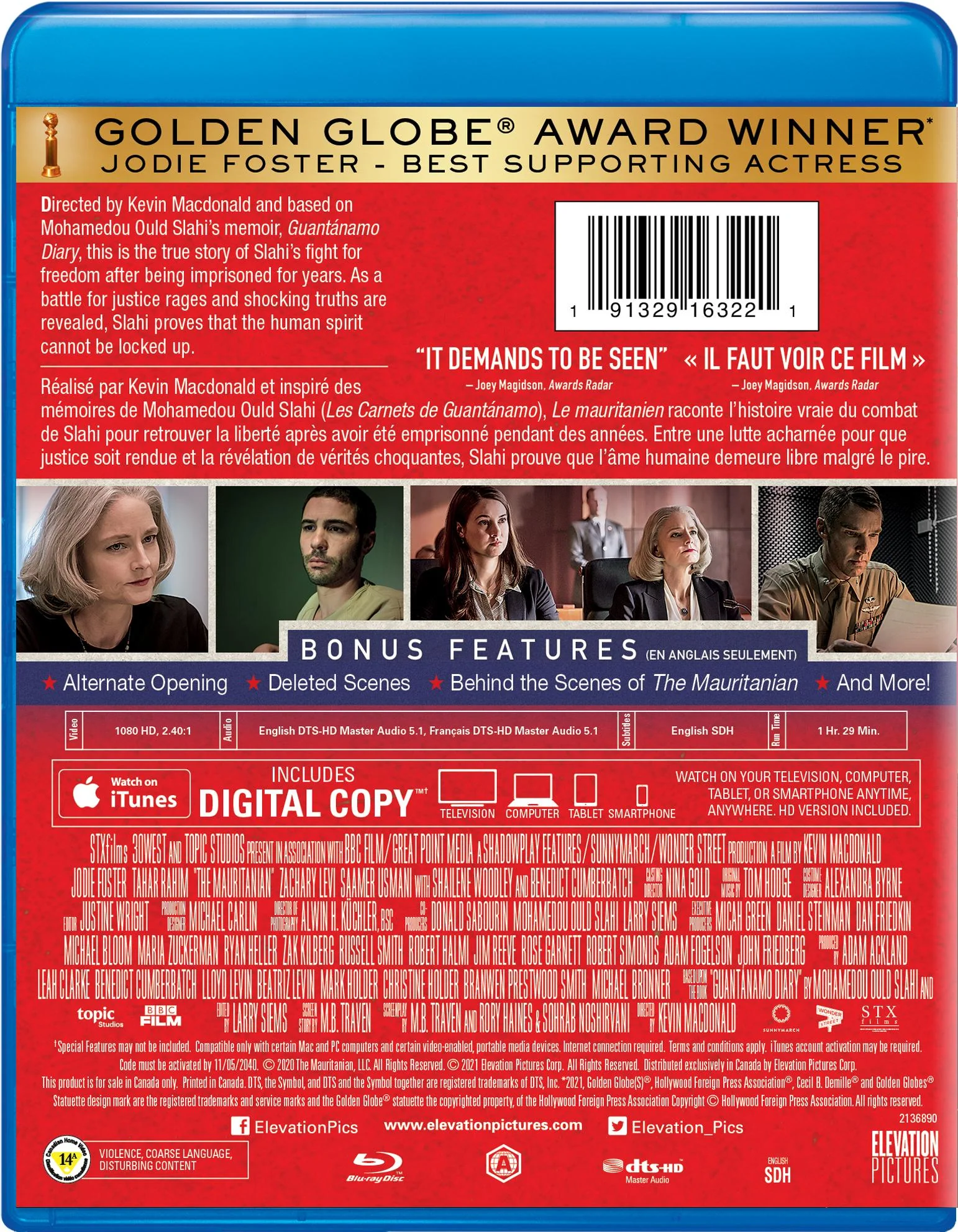 The Mauritanian - Blu-ray + Digital [Blu-Ray] - Image 3