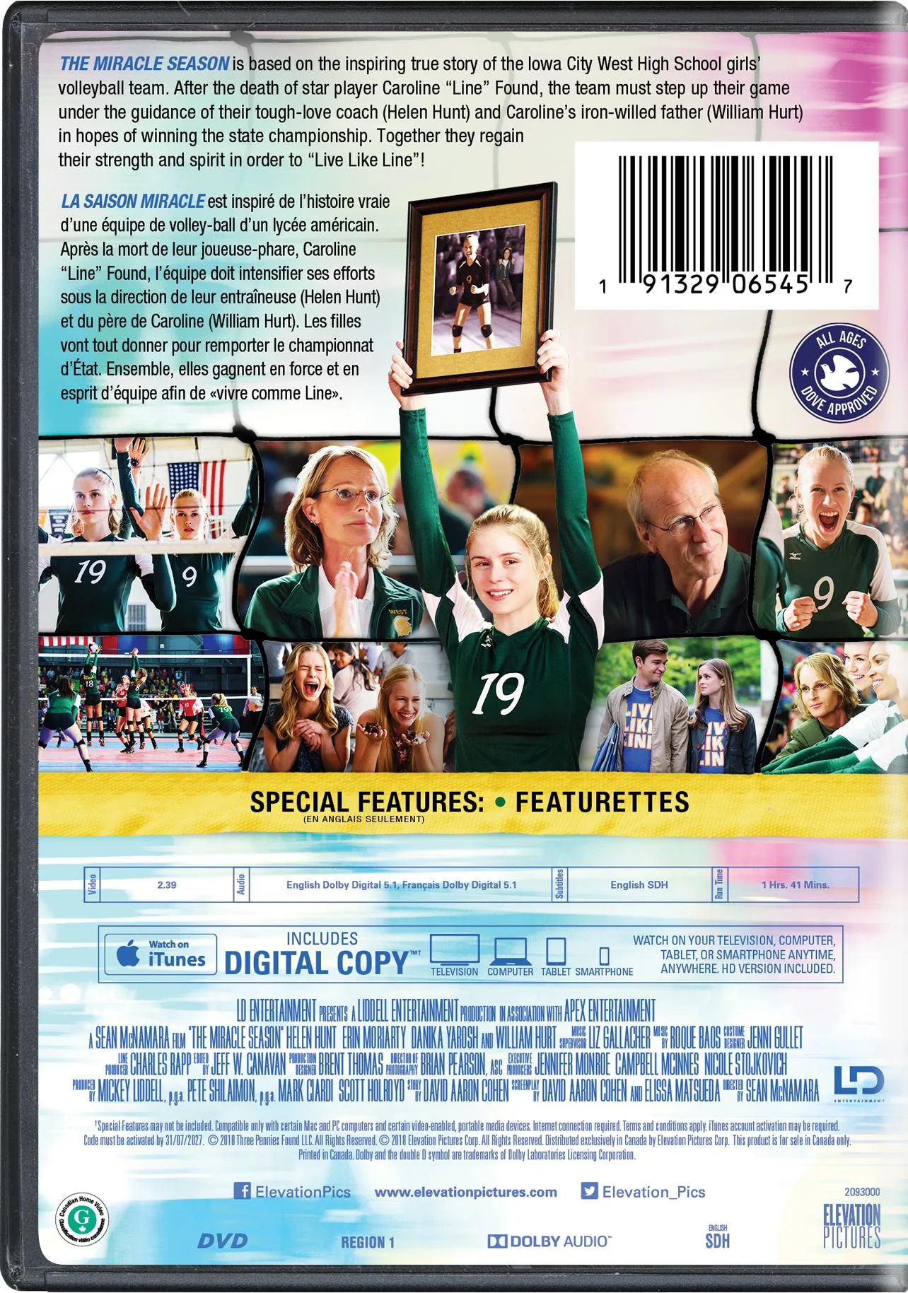 The Miracle Season - DVD + Digital [DVD] - Image 3