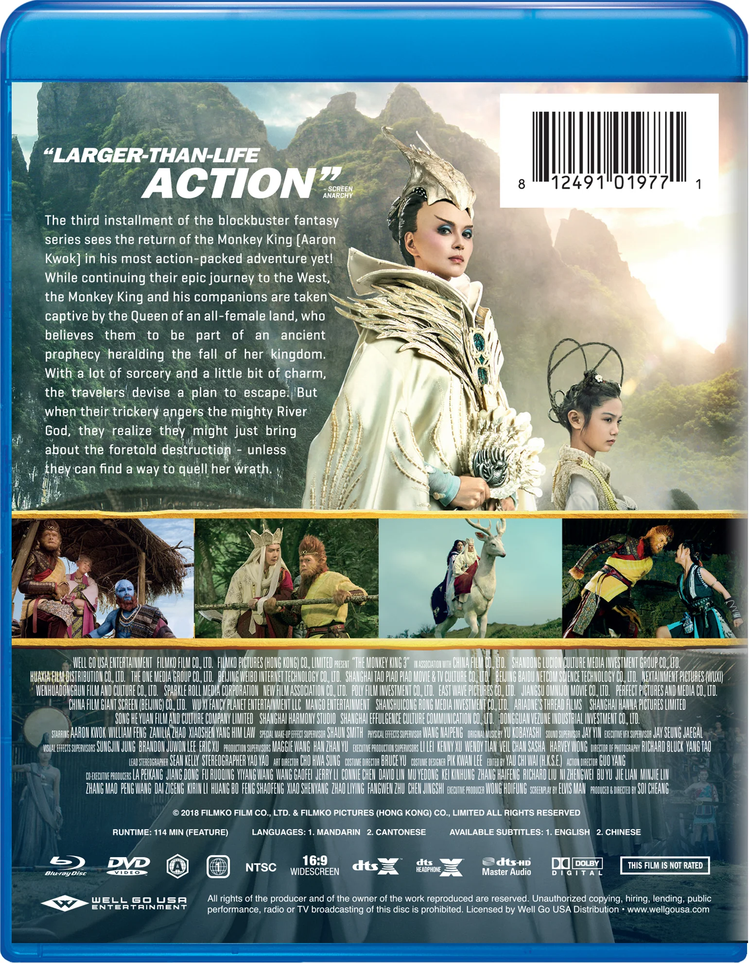 The Monkey King 3 - Kingdom of Women (with DVD) [Blu-ray] - Image 3