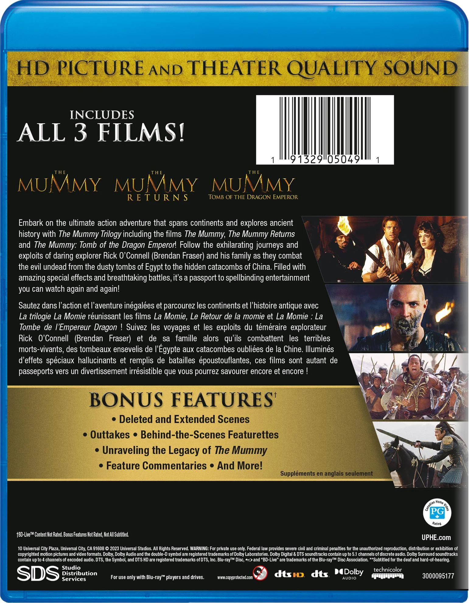 The Mummy Trilogy [Blu-Ray] - Image 3