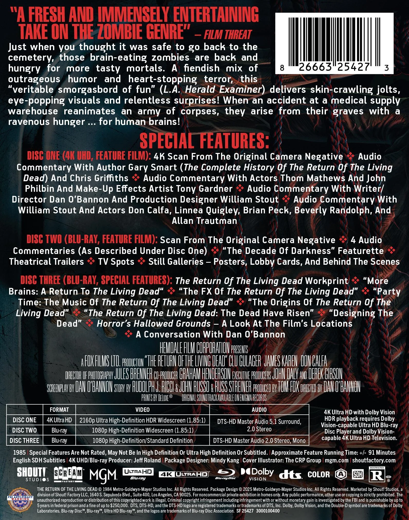 The Return of the Living Dead - Limited Edition Steelbook [UHD] - Image 3
