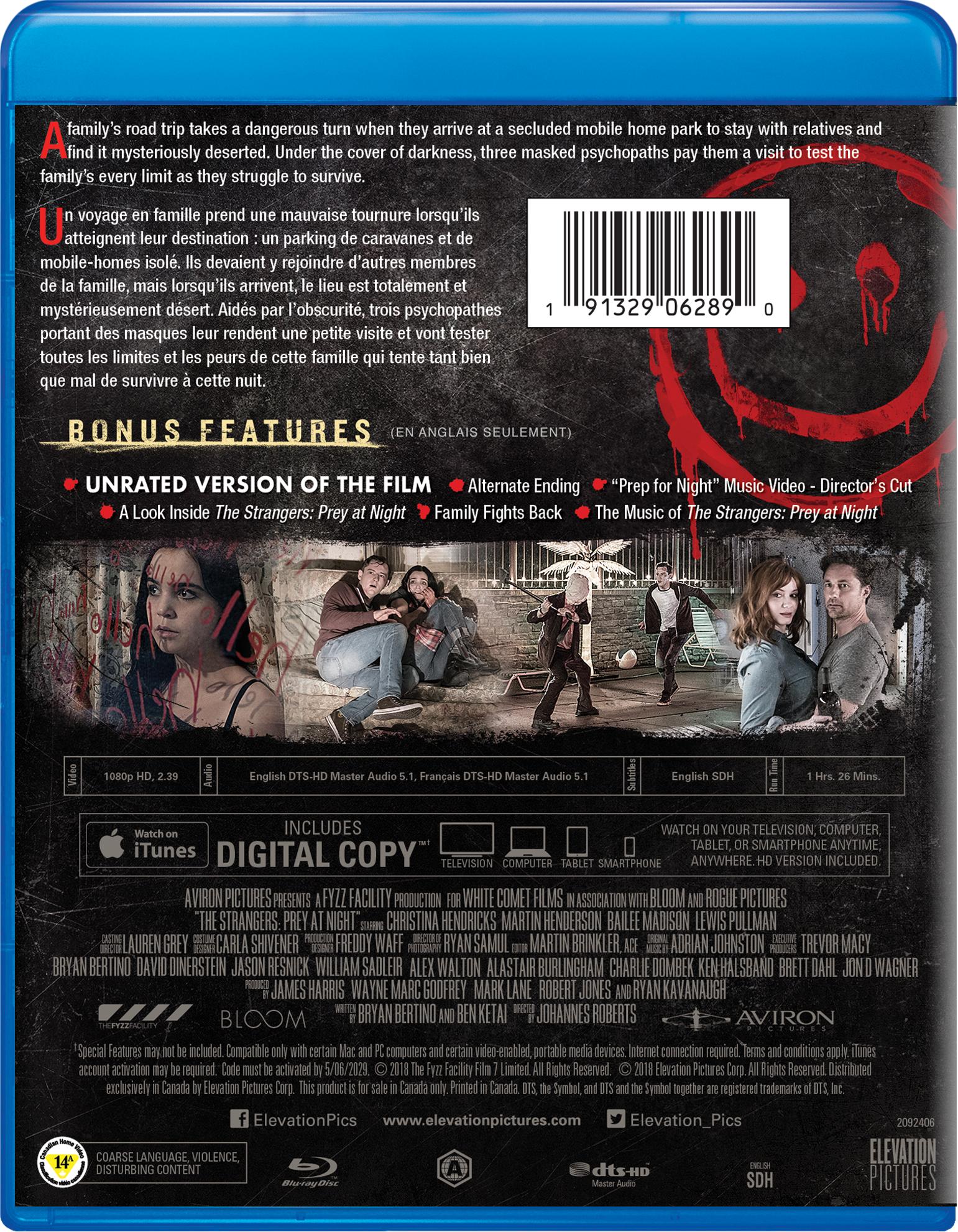 The Strangers: Prey at Night - Blu-ray + Digital [Blu-Ray] - Image 3