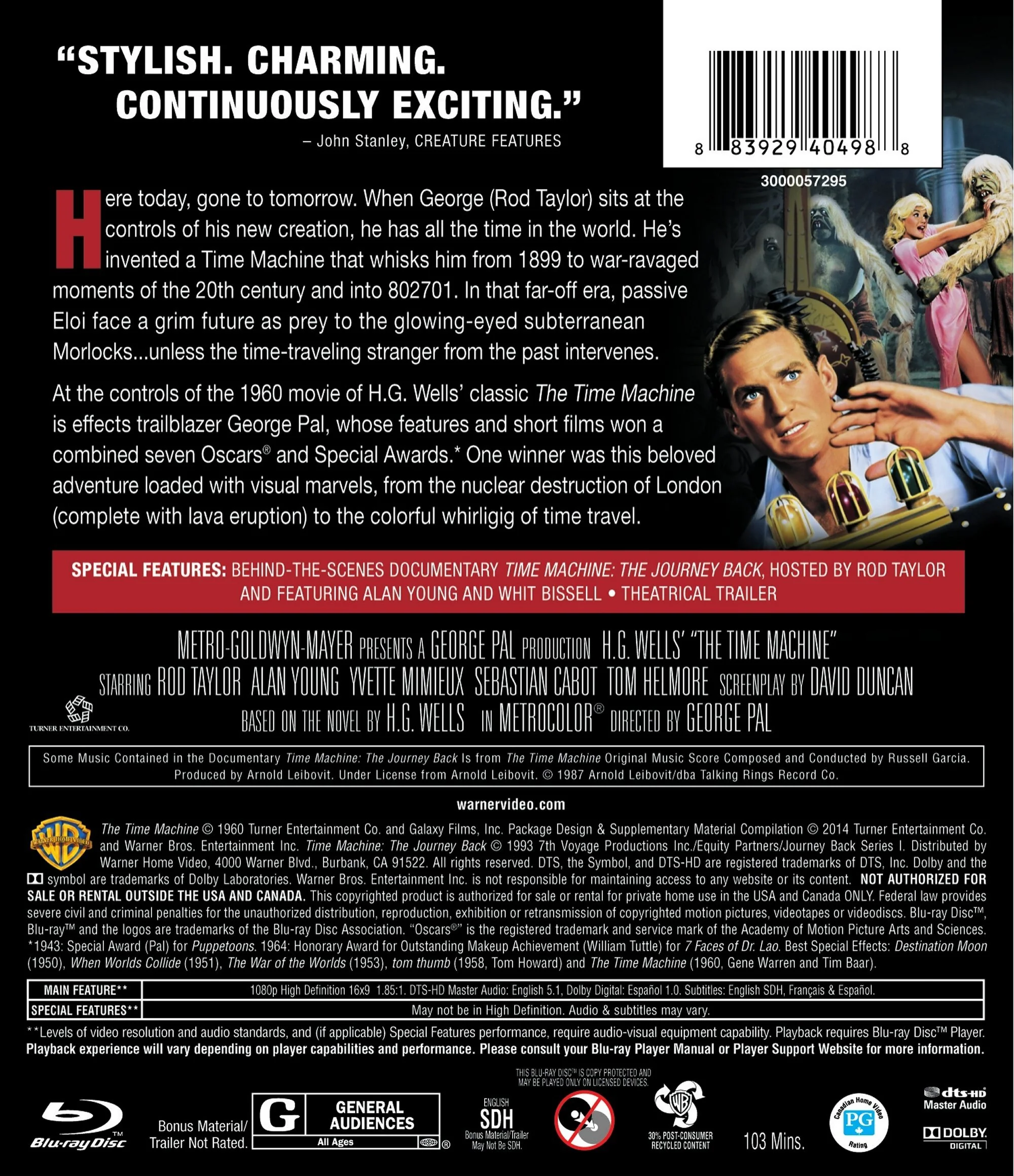 The Time Machine [Blu-ray] - Image 3
