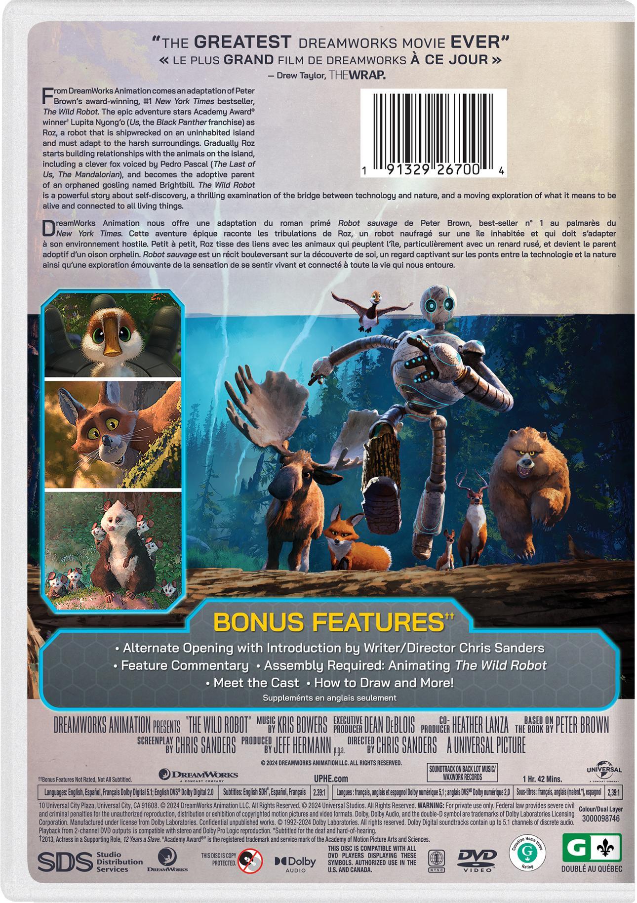 The Wild Robot (Collector's Edition) [DVD] - Image 3