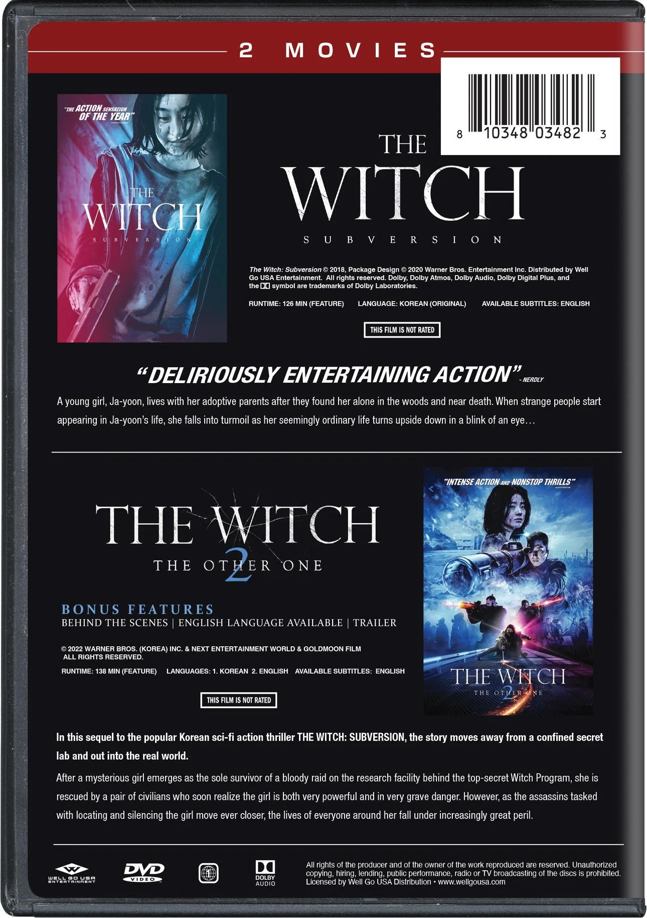 The Witch 2-Movie Collection [DVD] - Image 3