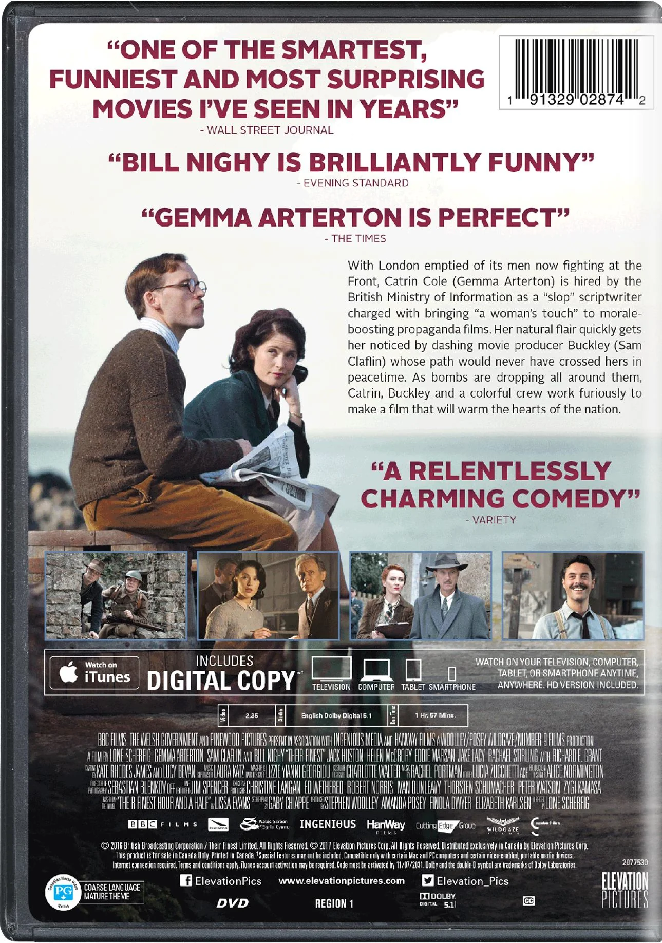 Their Finest - DVD + Digital [DVD] - Image 3
