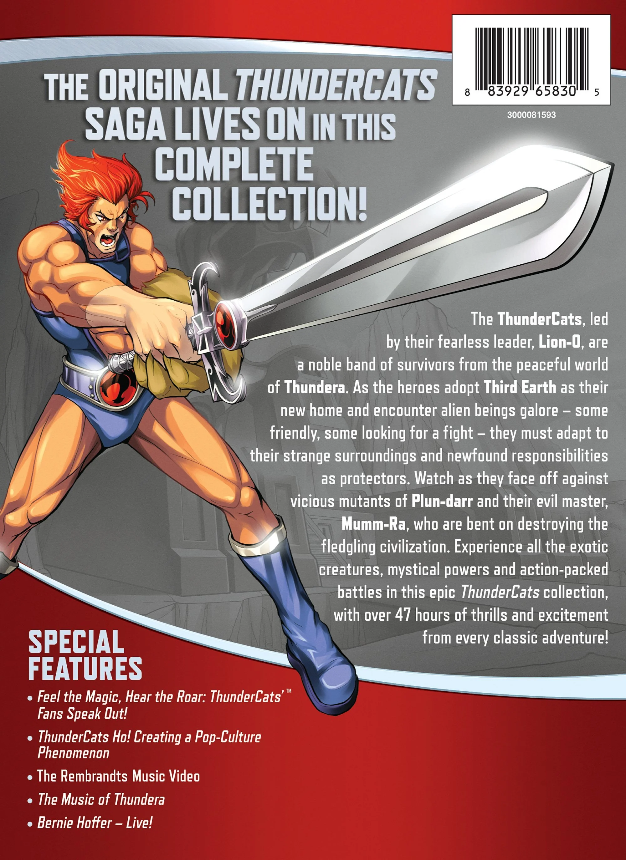 Thundercats: The Complete Collection (Box Set) [DVD] - Image 3