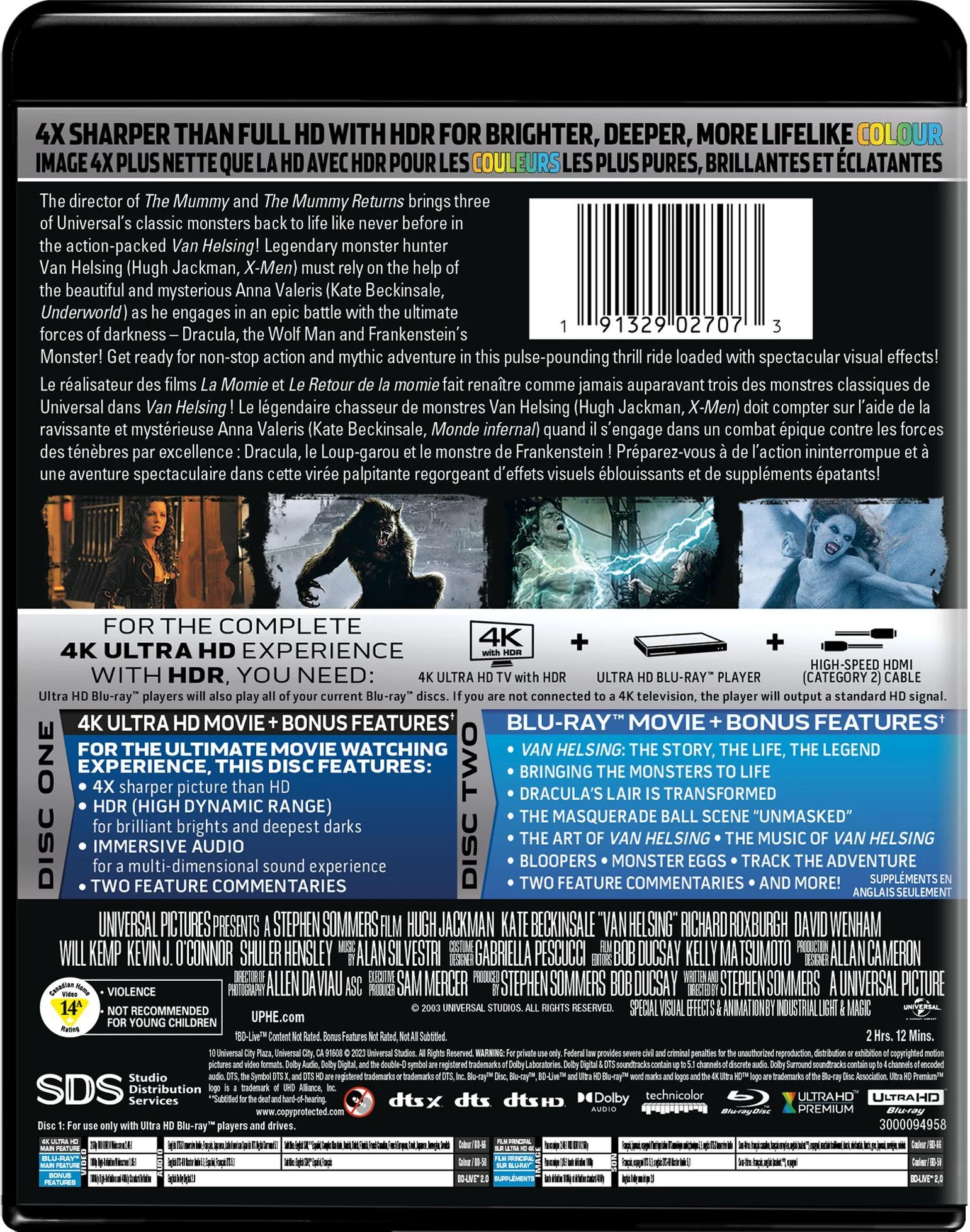 Van Helsing (4K Ultra HD + Blu-ray) [UHD] - Image 3