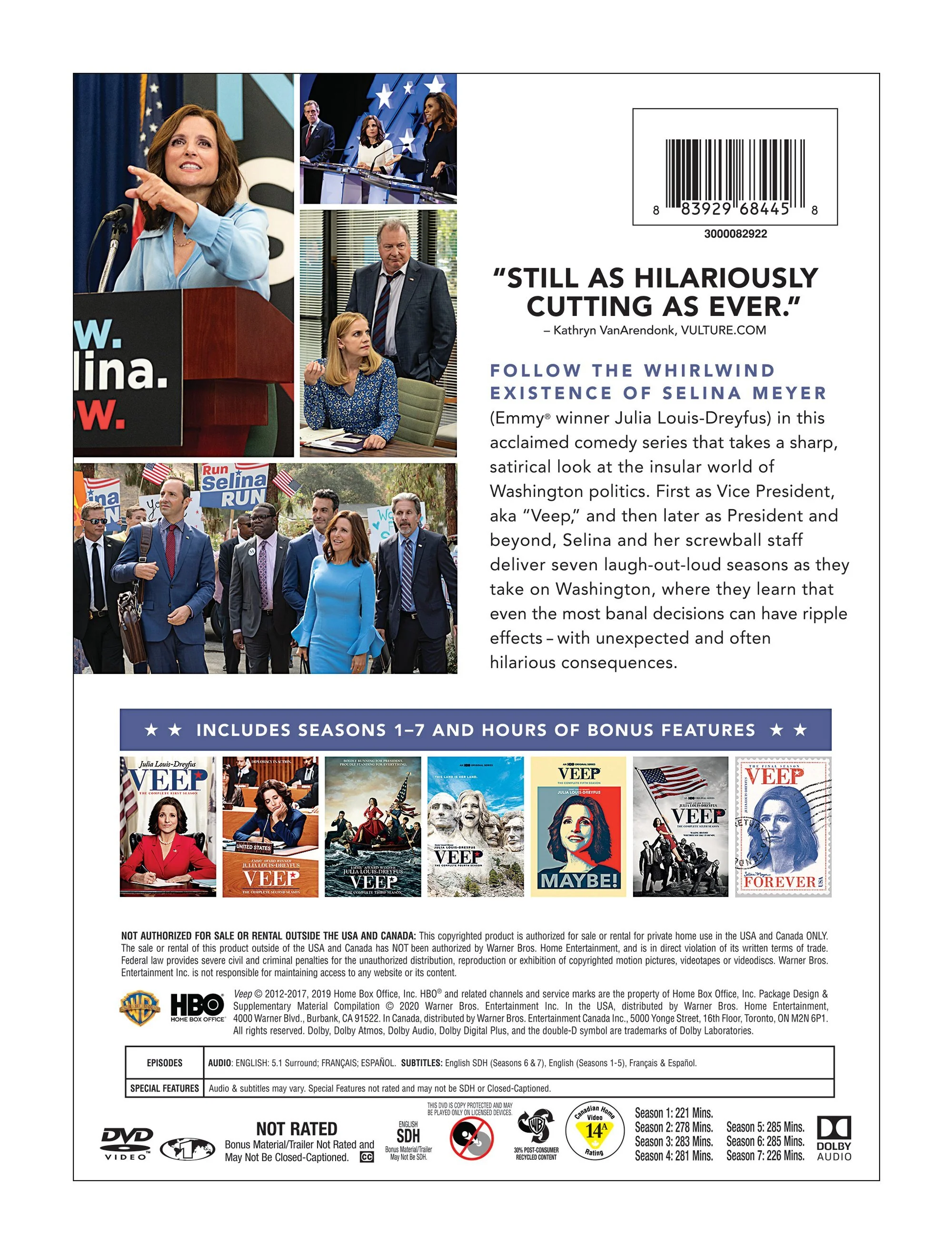 Veep: The Complete Series (Box Set) [DVD] - Image 3