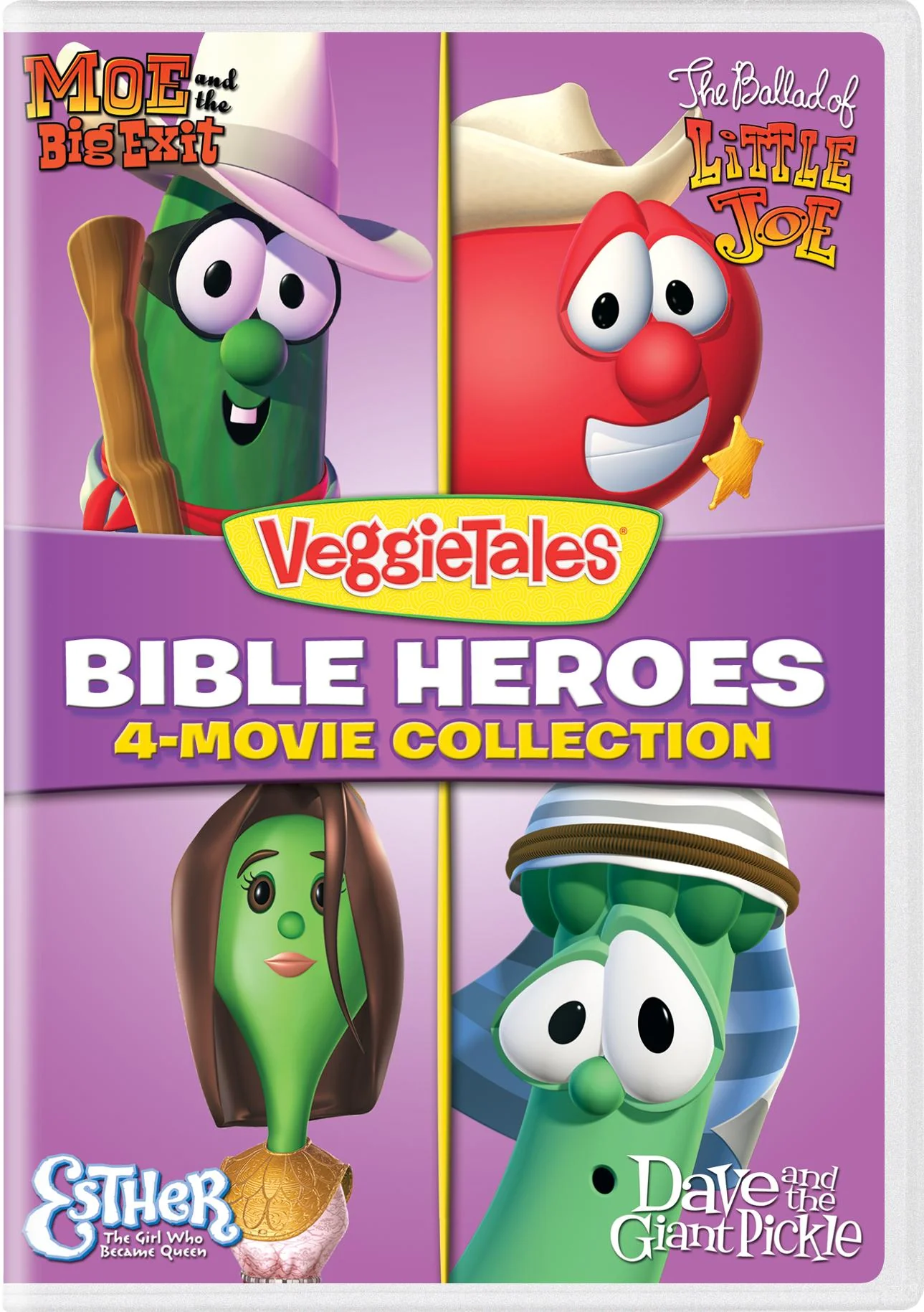 VeggieTales: Bible Heroes 4-Movie Collection [DVD]