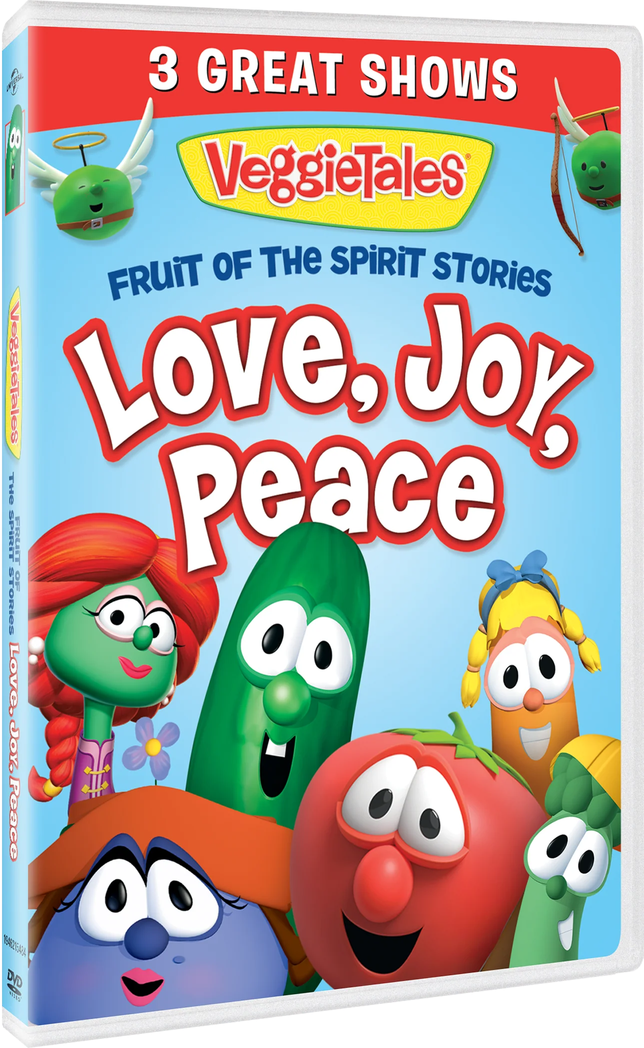 VeggieTales: Fruit of the Spirit Stories Vol. 1 - Love, Joy, Peace [DVD] - Image 2