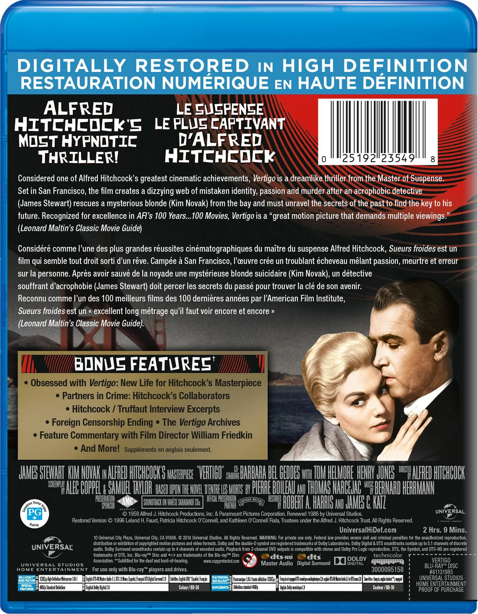 Vertigo [Blu-Ray] - Image 3