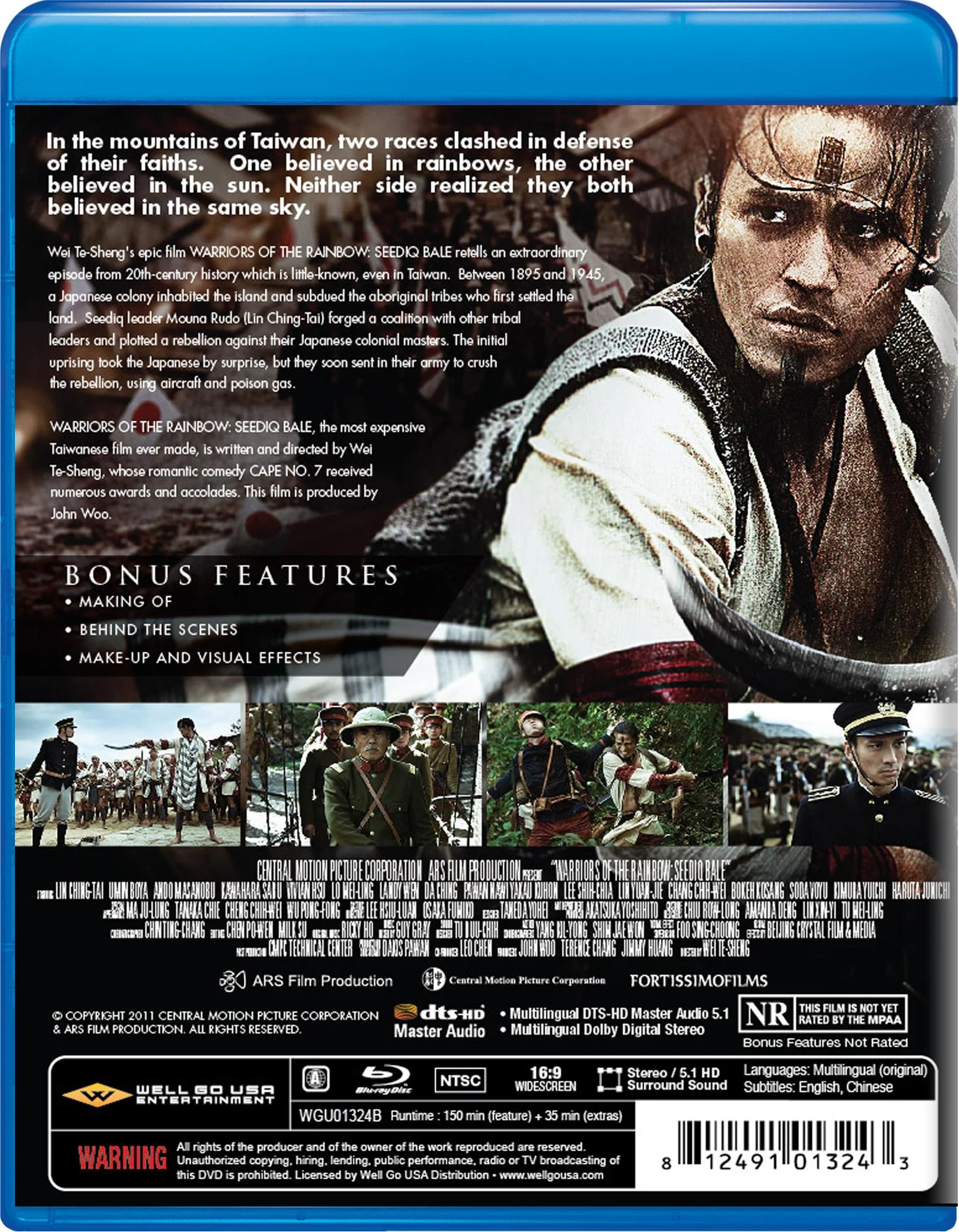 Warriors of the Rainbow: Seediq Bale [Blu-Ray] - Image 3